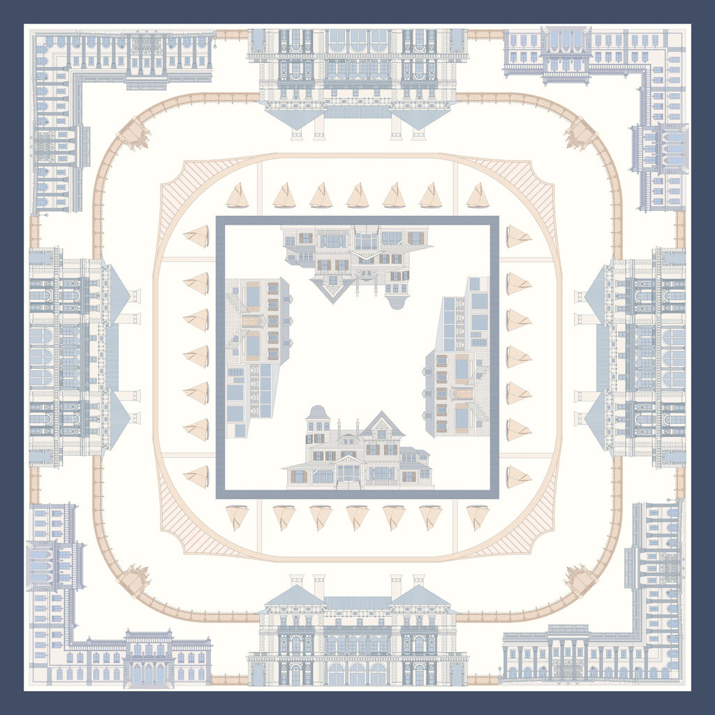 The Newport Silk Scarf