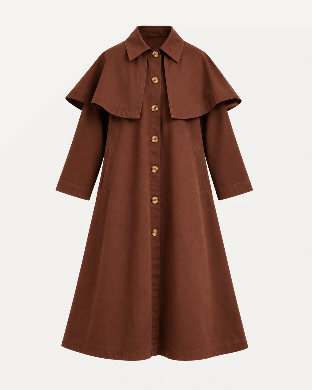 Alina Trench Cape Coat