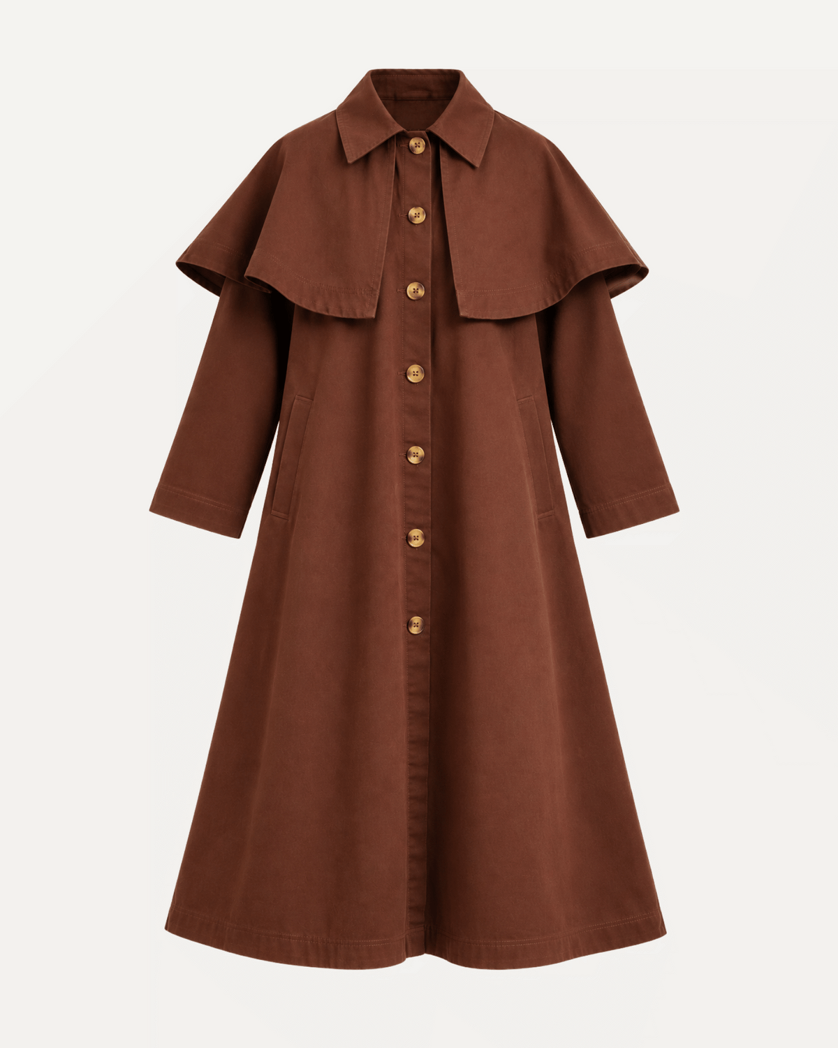 Alina Trench Cape Coat