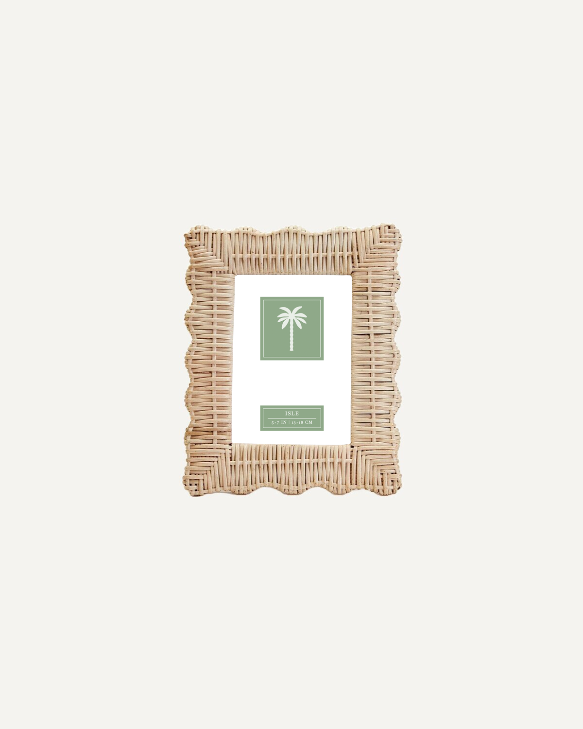 Wicker Weave 5x7 Photo Frame