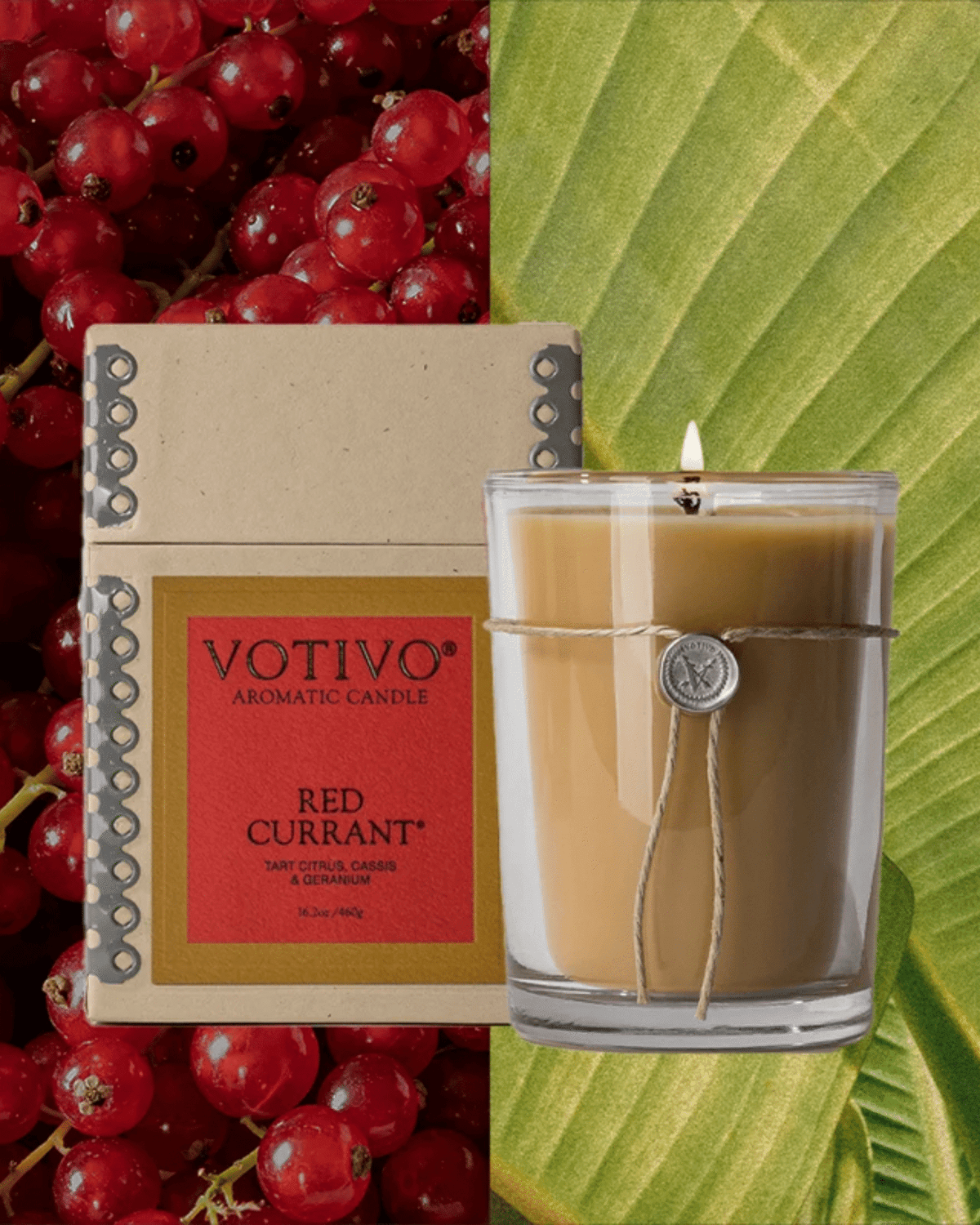 Red Currant 6.8 oz. Aromatic Candle