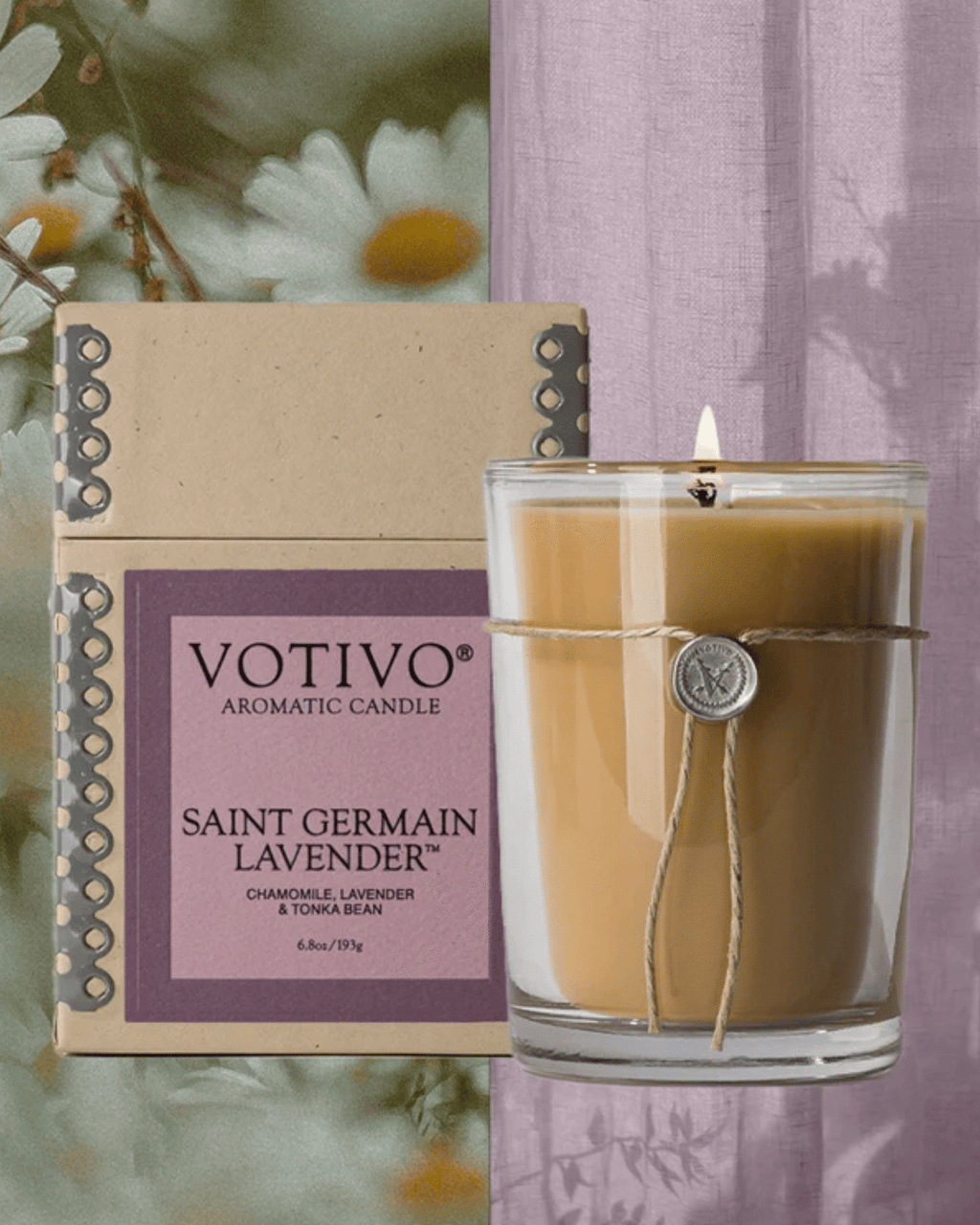 Saint Germain Lavender 6.8 oz. Aromatic Candle