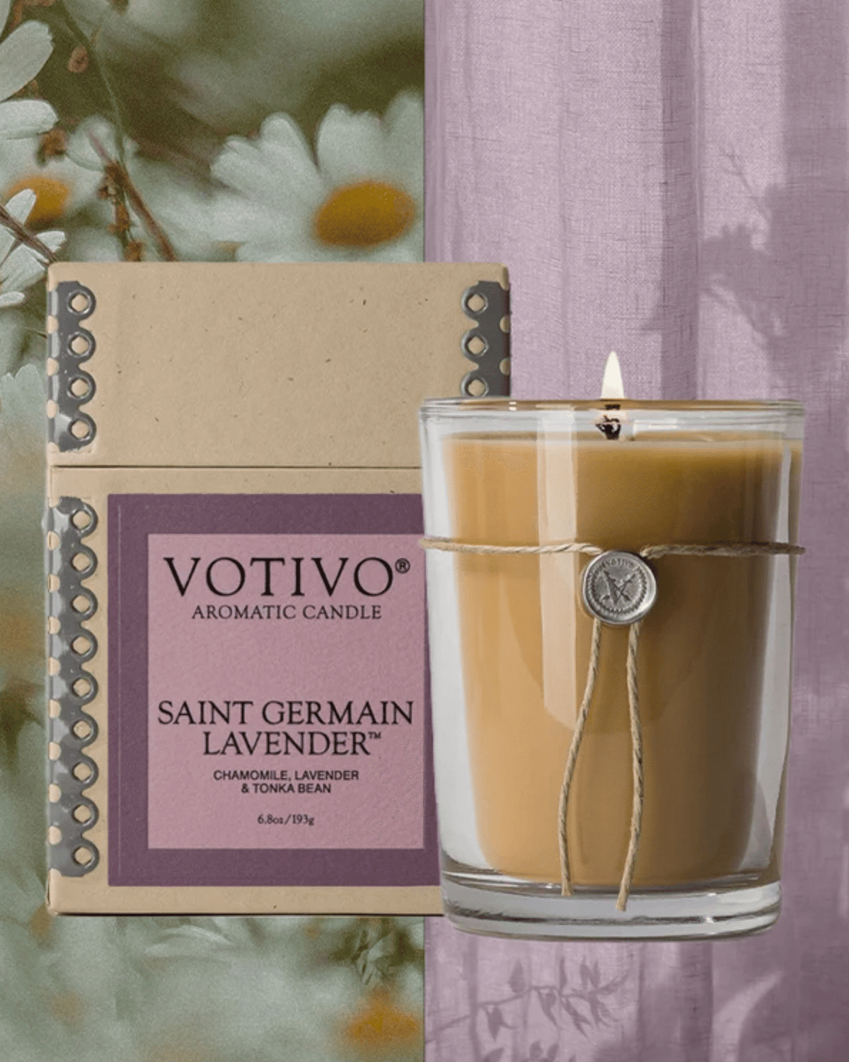 Saint Germain Lavender 6.8 oz. Aromatic Candle