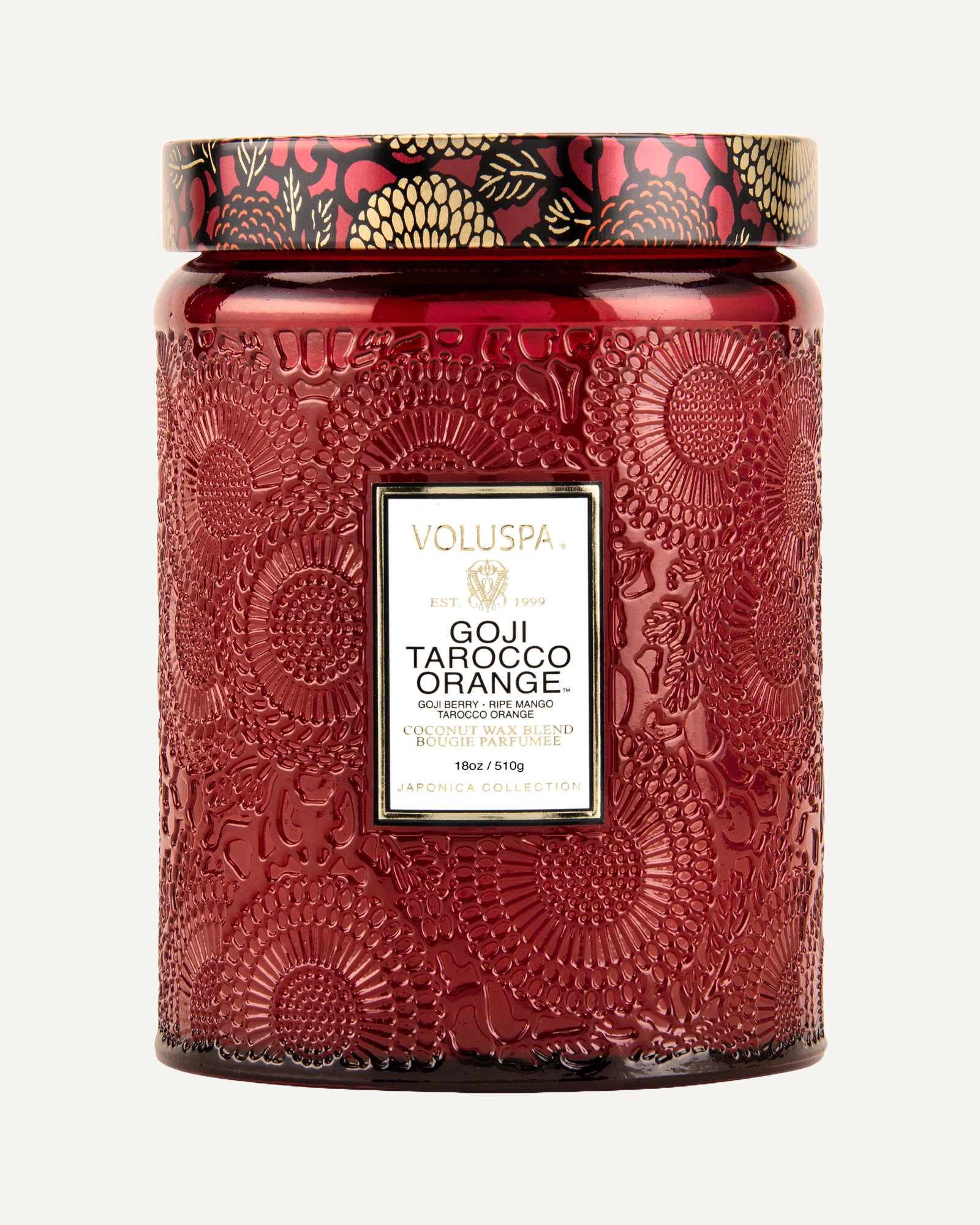 Goji Tarocco Orange Large Jar Candle