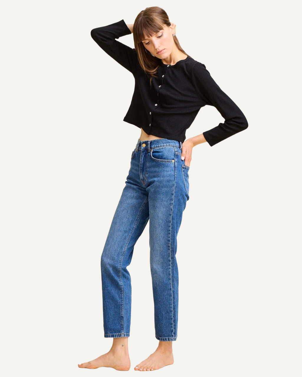 Bibi Pointelle Cardigan