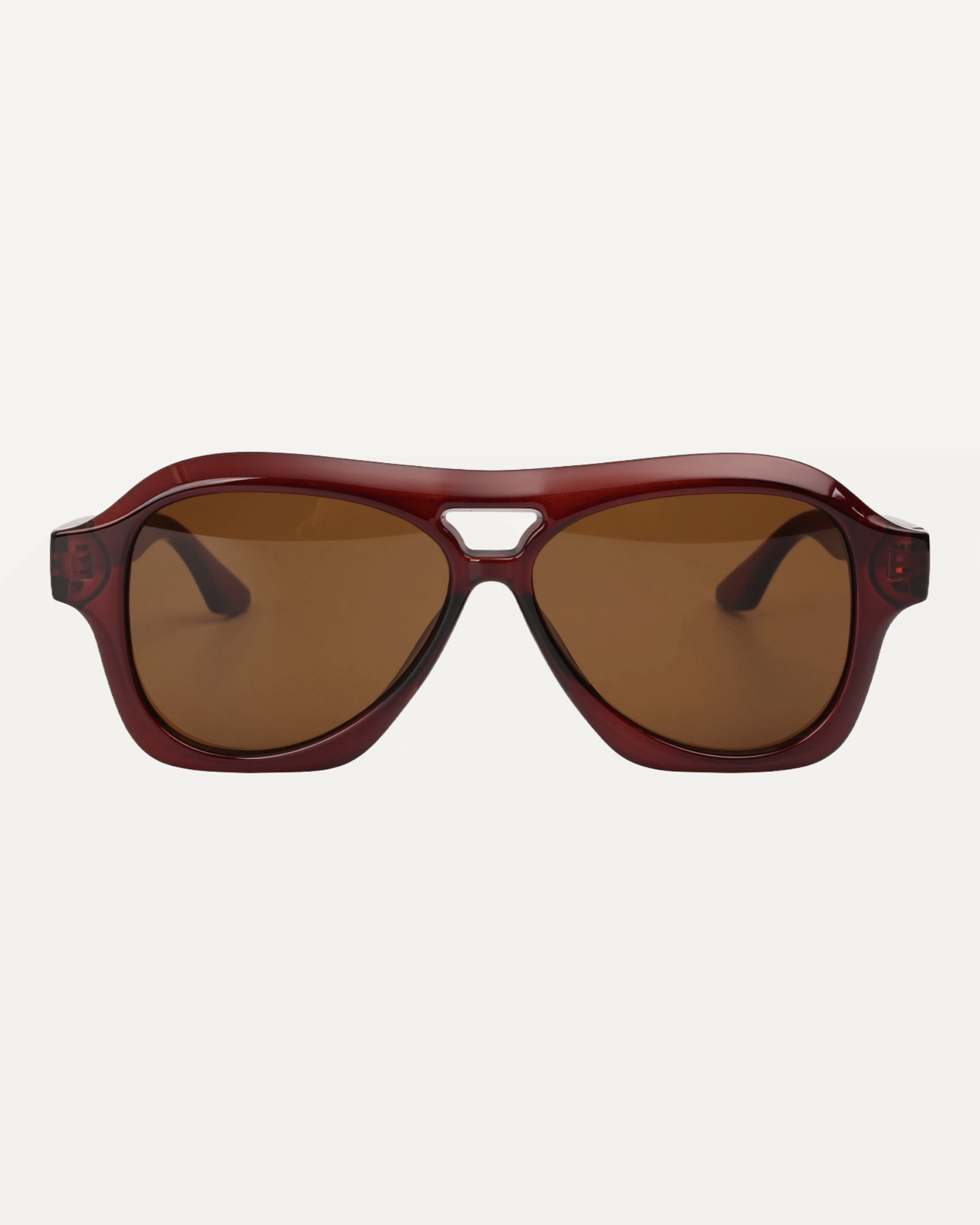 Burnout Retro Polarized Aviator Sunglasses