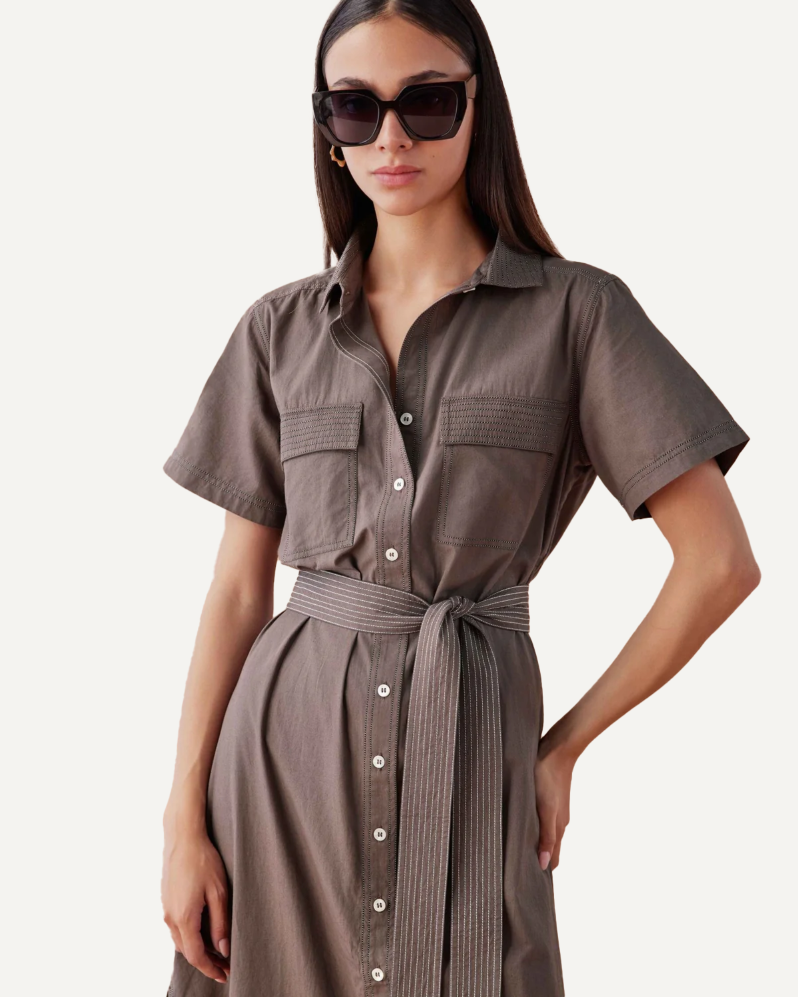 Amira Shirt Dress