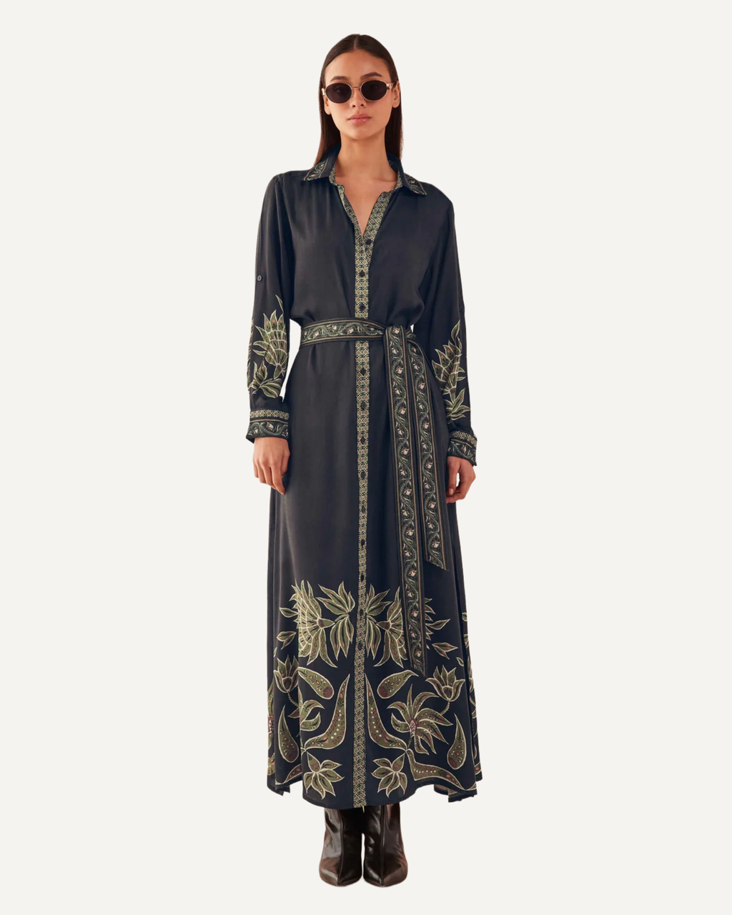 Emma Maxi Shirt Dress