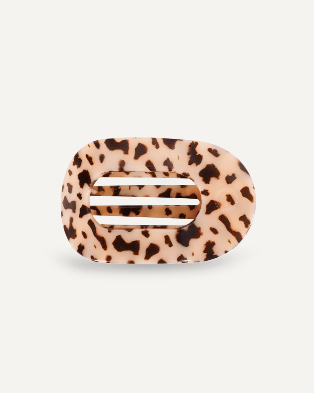 Blonde Tortoise Medium Round Clip