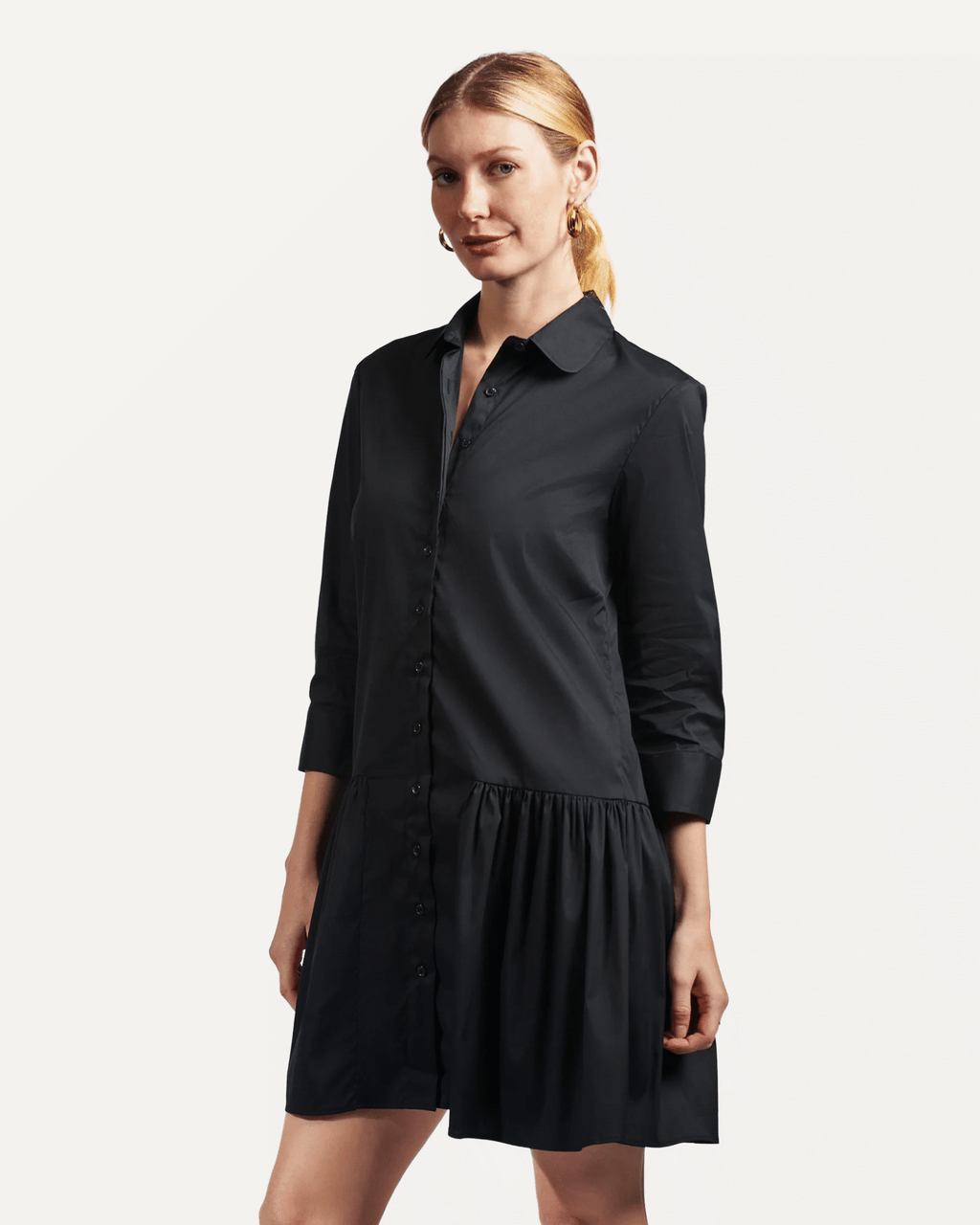 The Drop Waist Shirt Dress