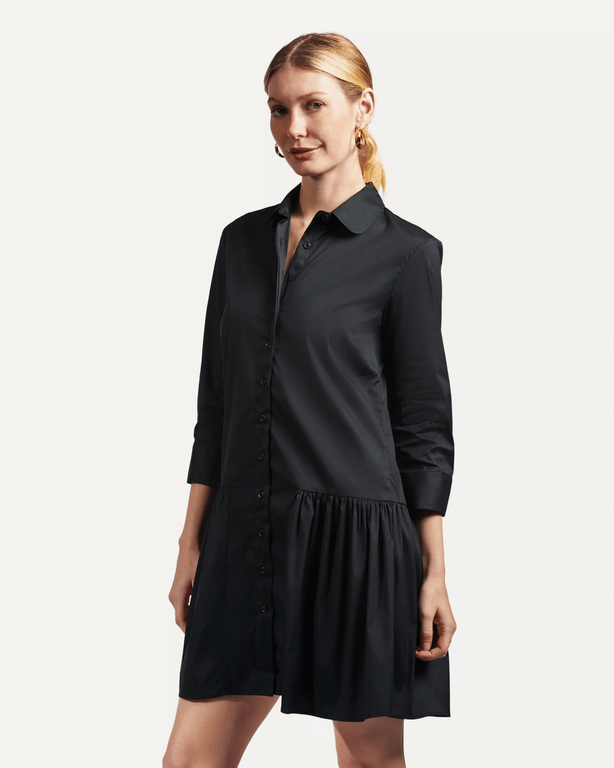 The Drop Waist Shirt Dress