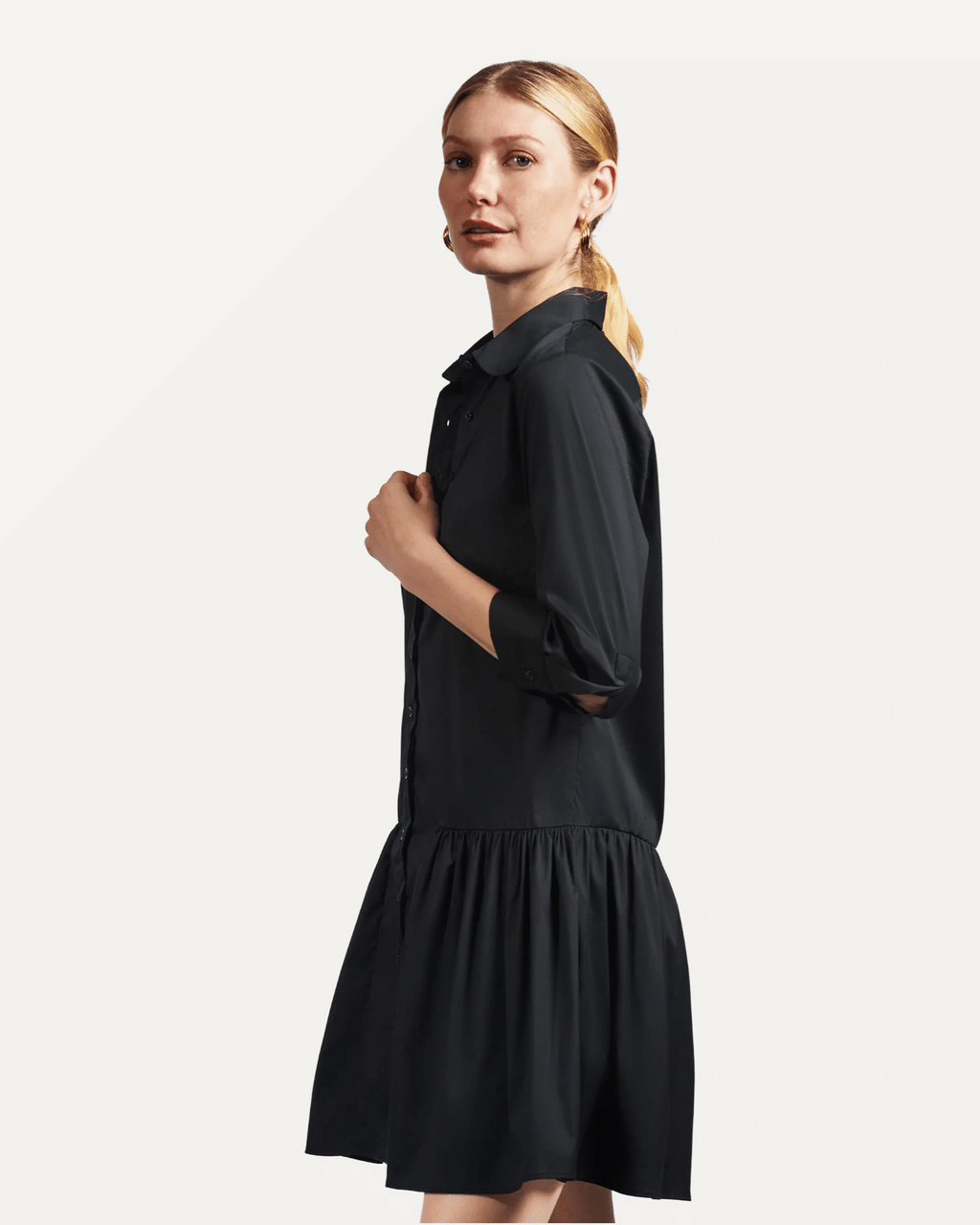 The Drop Waist Shirt Dress