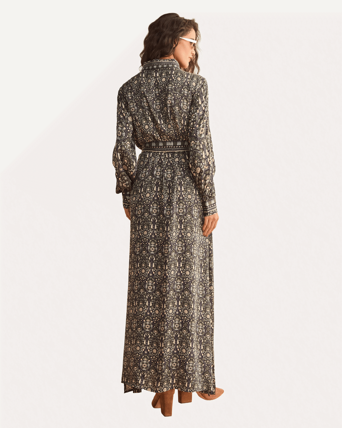 Emma Maxi Shirt Dress