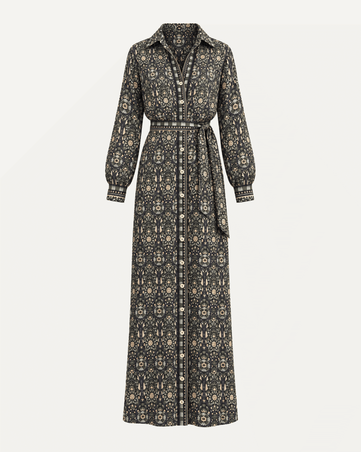 Emma Maxi Shirt Dress