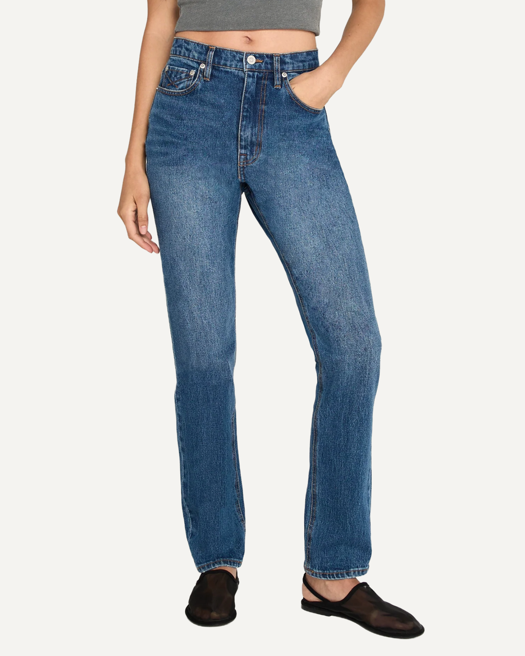 Sloane High-Rise Cigarette Jean
