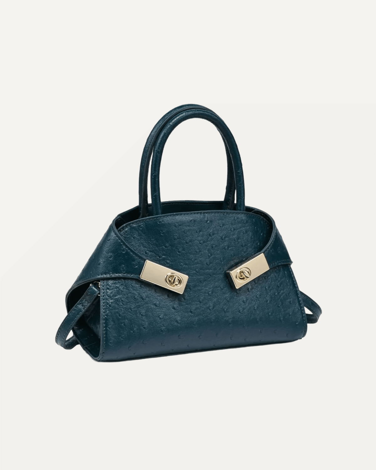 Fable Ostrich Crossbody