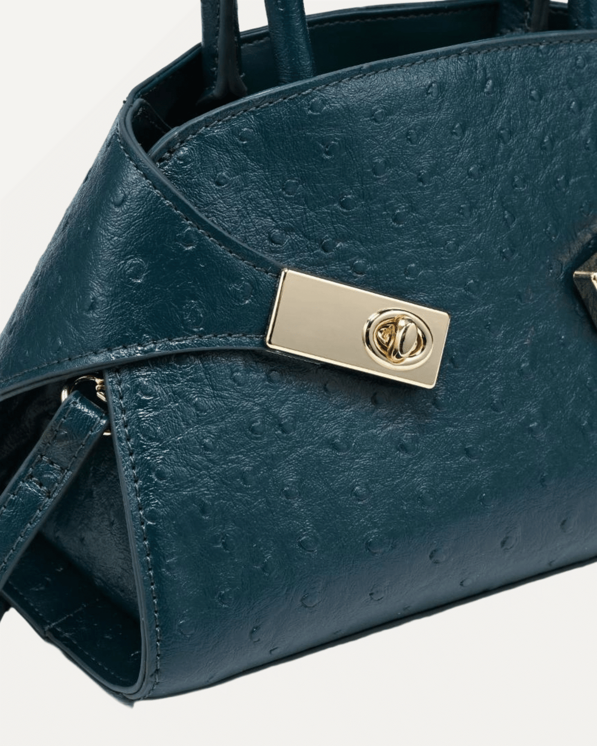Fable Ostrich Crossbody