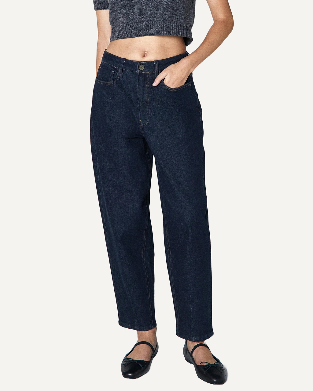 Taylor High-Rise Barrel Leg