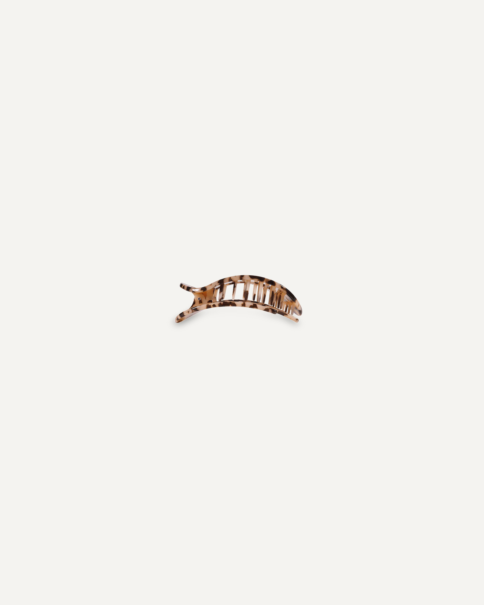 Blonde Tortoise Small Round Clip