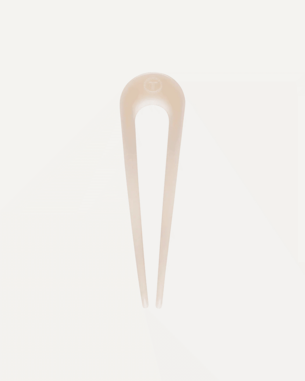 French Hair Pin Almond Beige