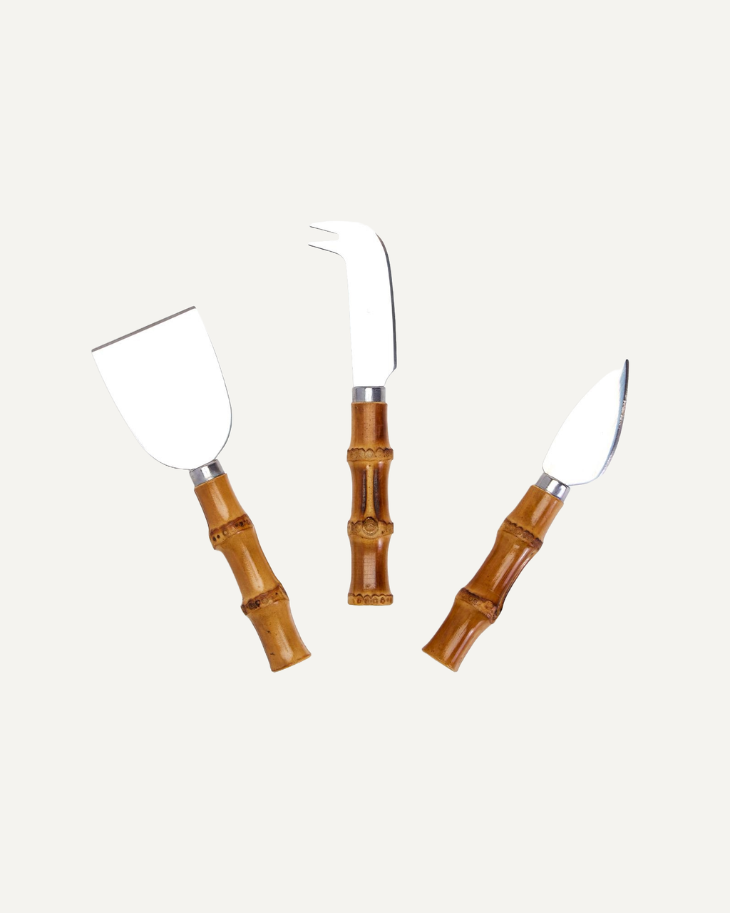 Bamboo Cheese Knives Set of 3