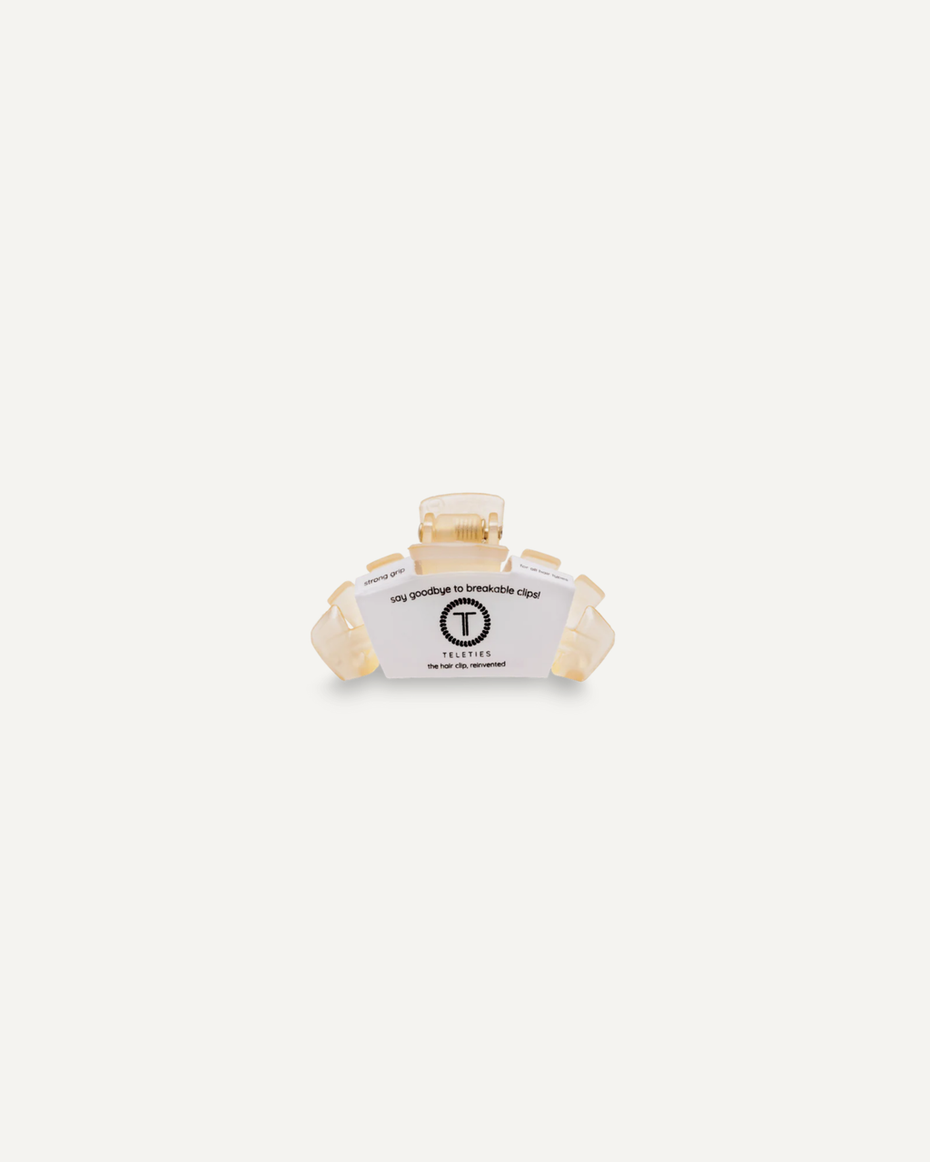 Almond Beige Tiny Clip