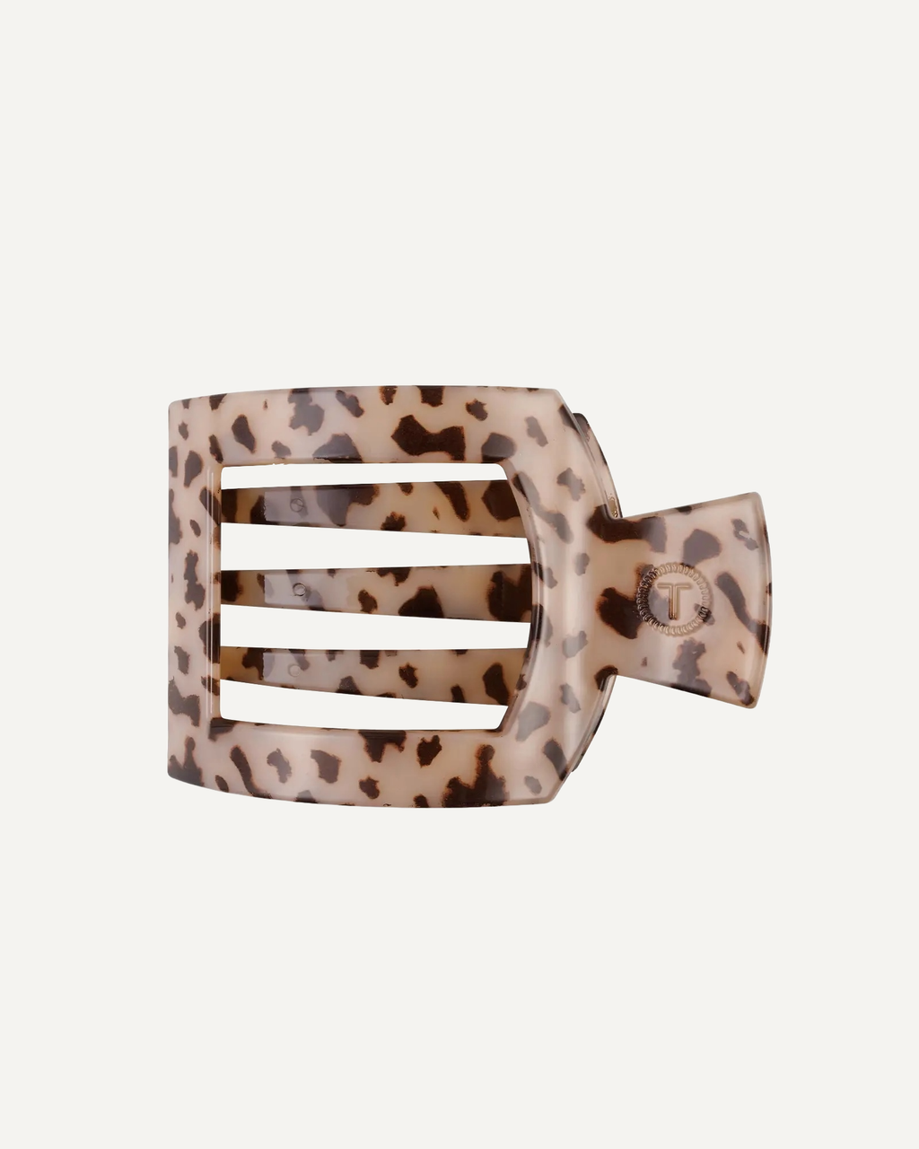 Blonde Tortoise Large Square Clip