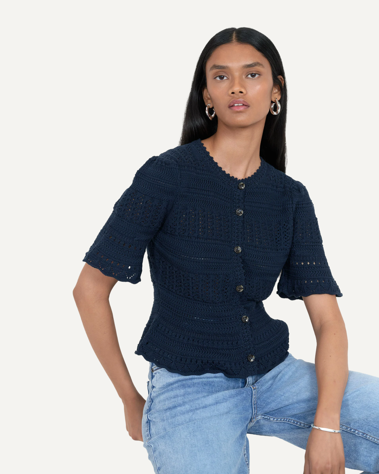 Laura Crochet Cardigan