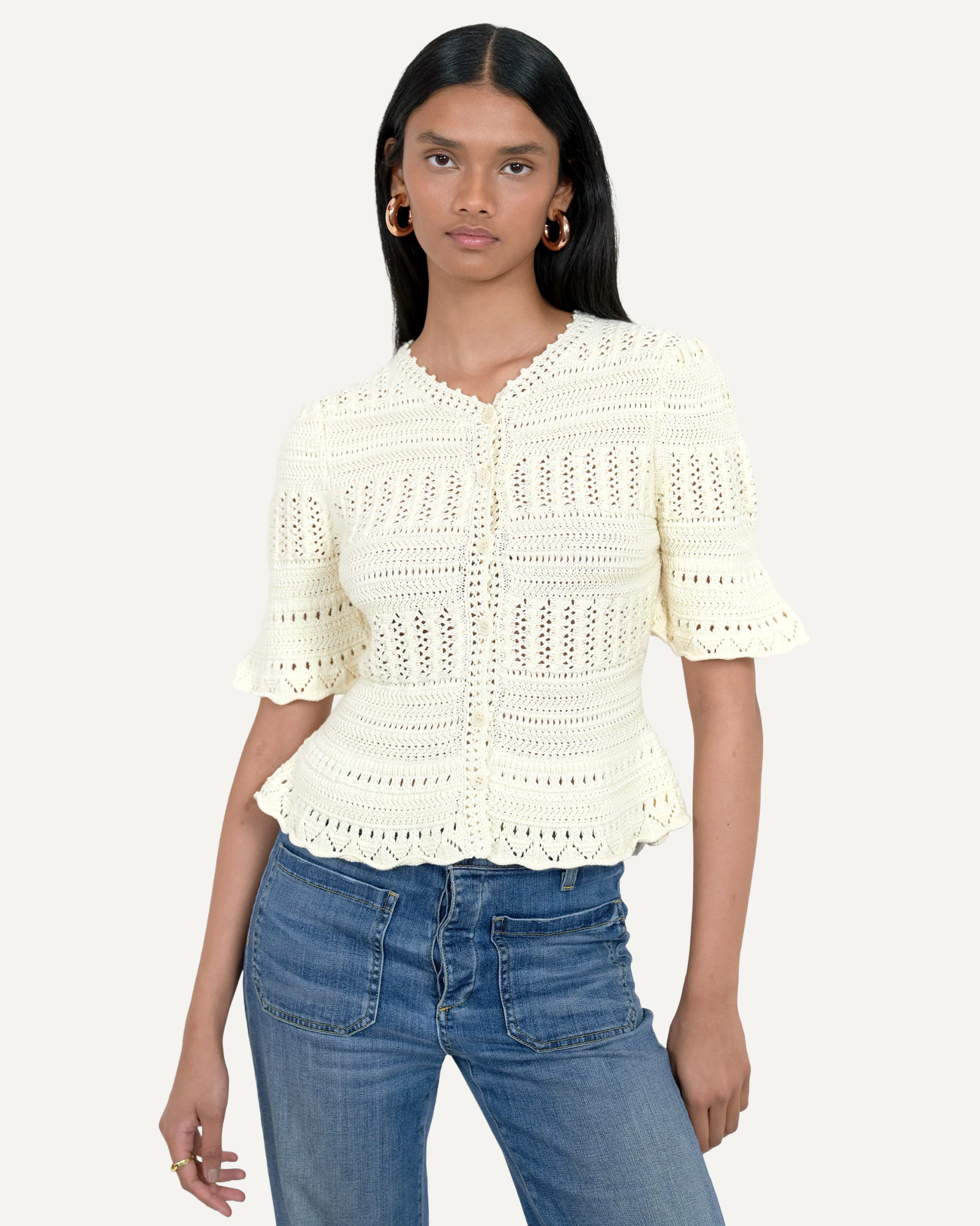 Laura Crochet Cardigan