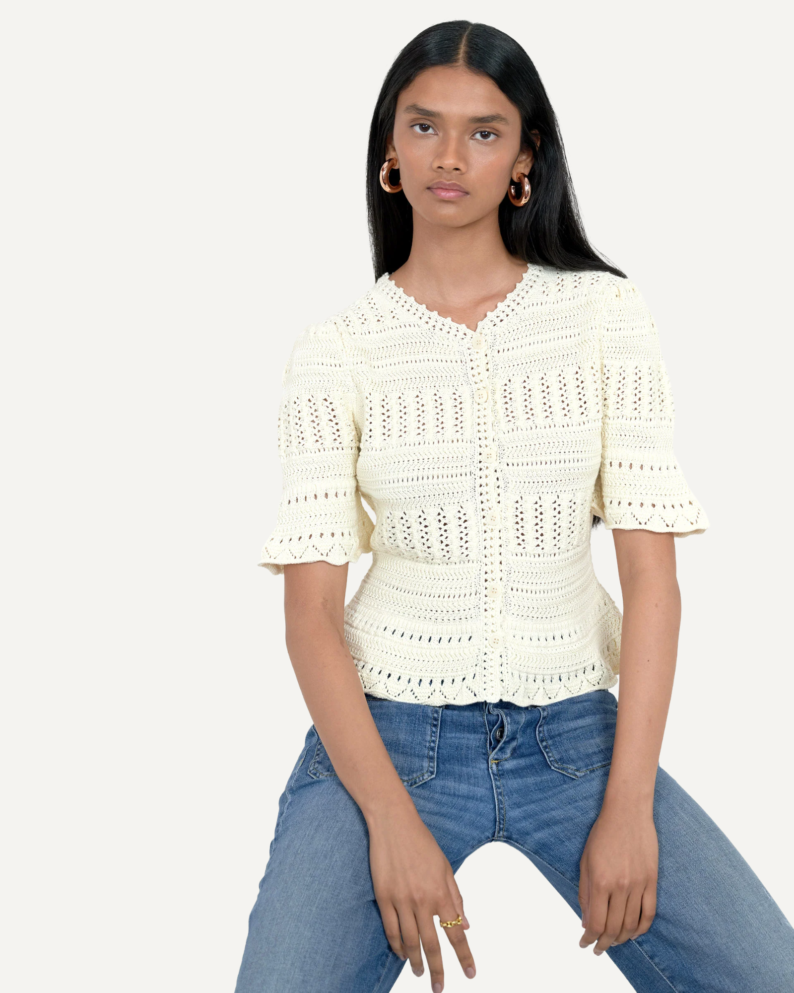 Laura Crochet Cardigan