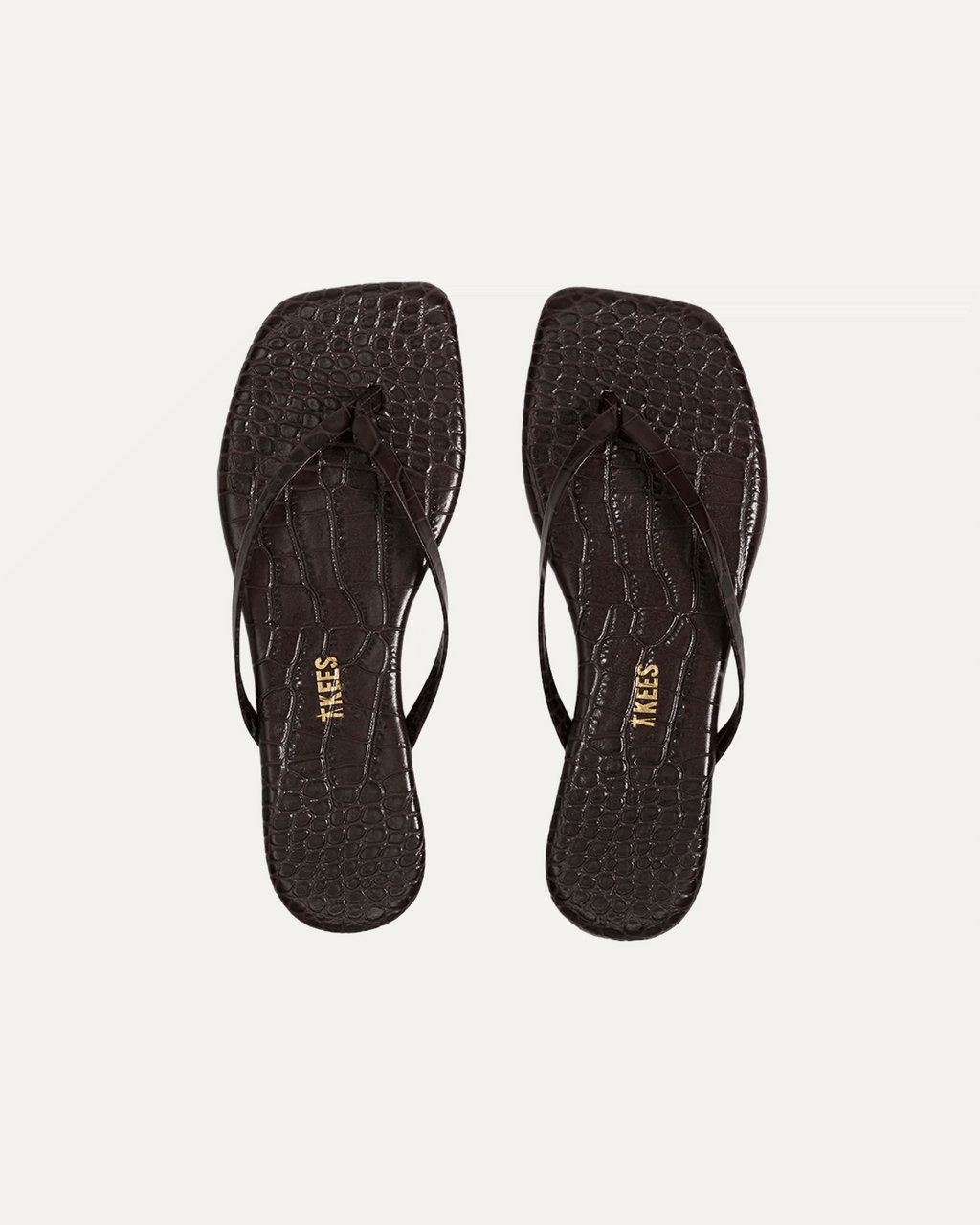 Square Toe Lily Flip Flops