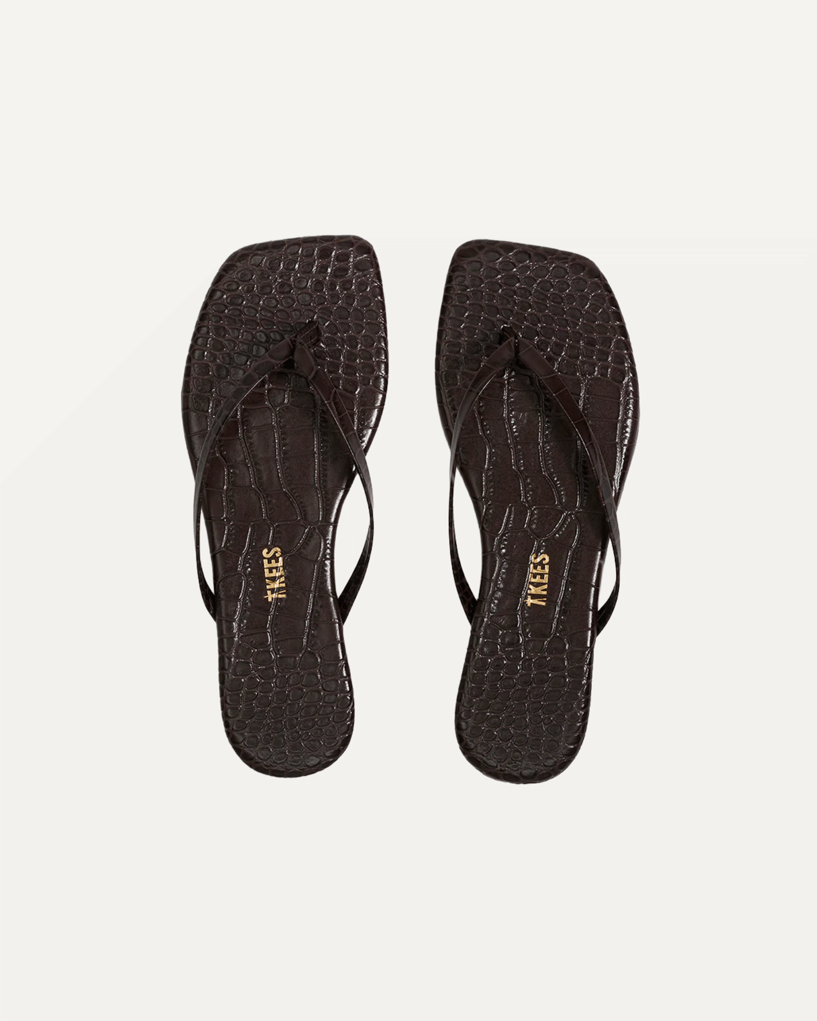 Square Toe Lily Flip Flops