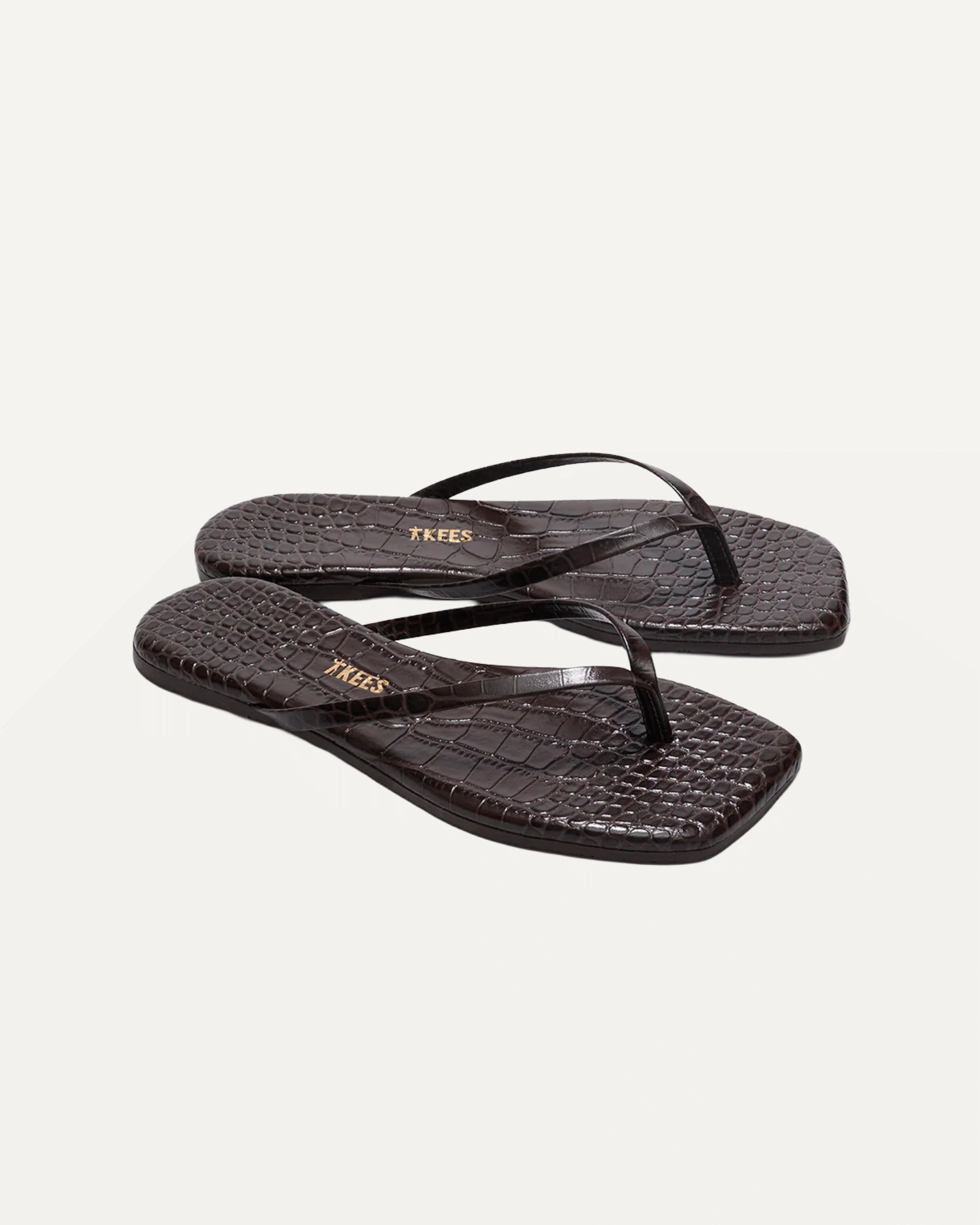 Square Toe Lily Flip Flops