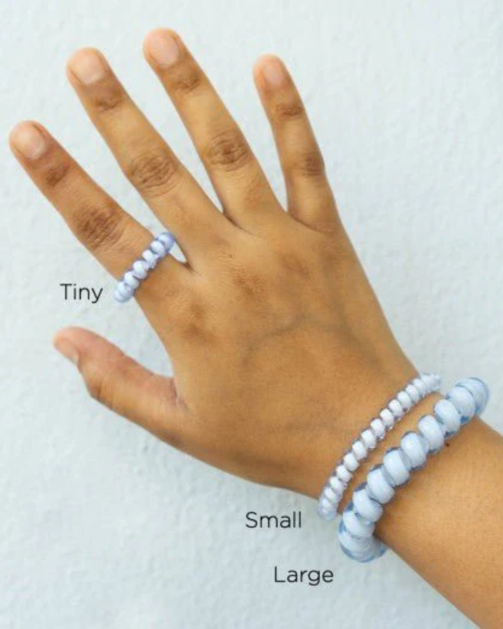 Crystal Clear Small Hair Ties