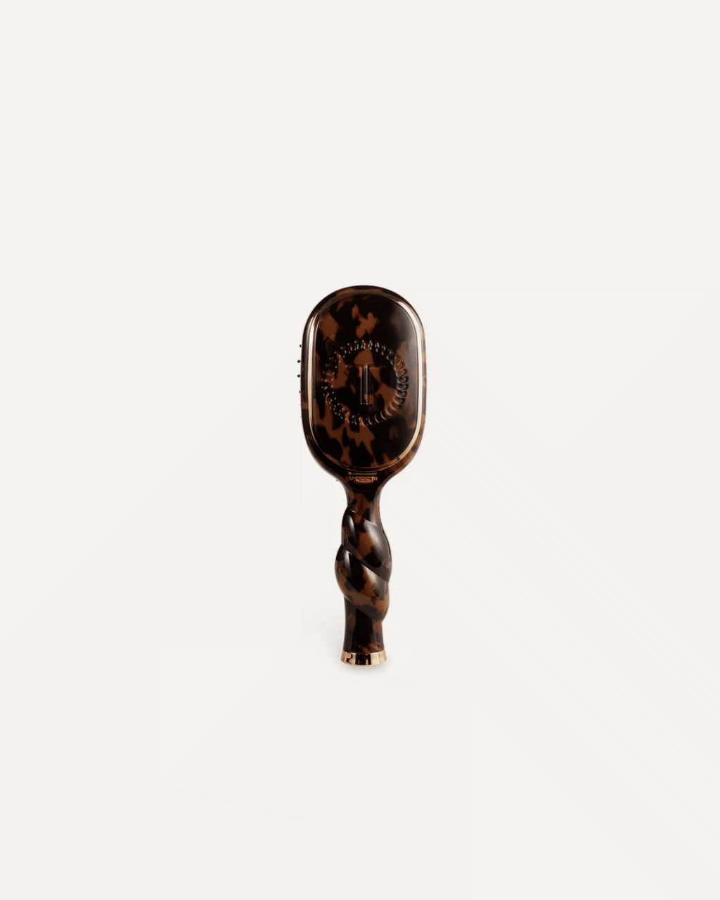 Mini Boar Bristle Hair Brush Tortoise