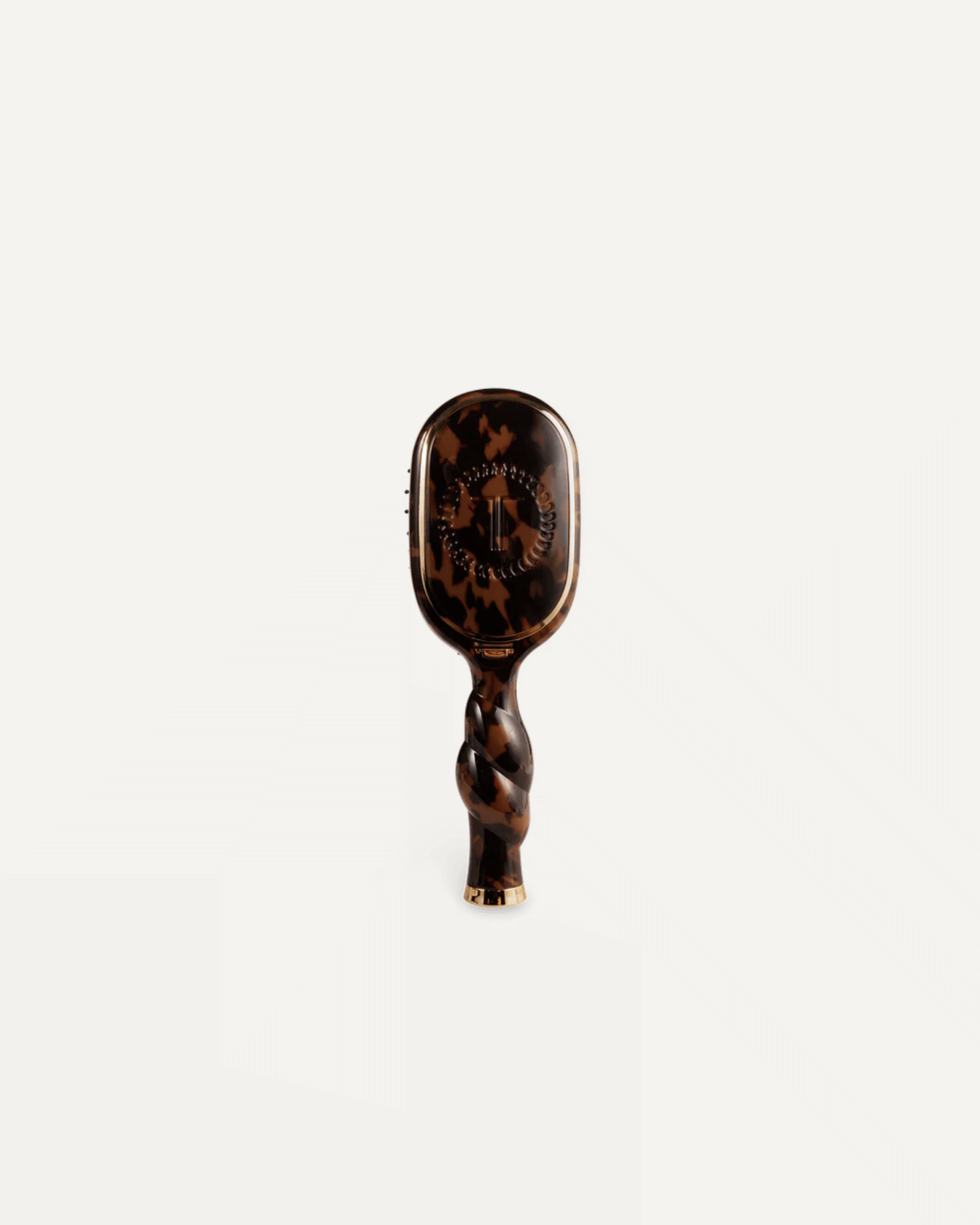 Mini Boar Bristle Hair Brush Tortoise