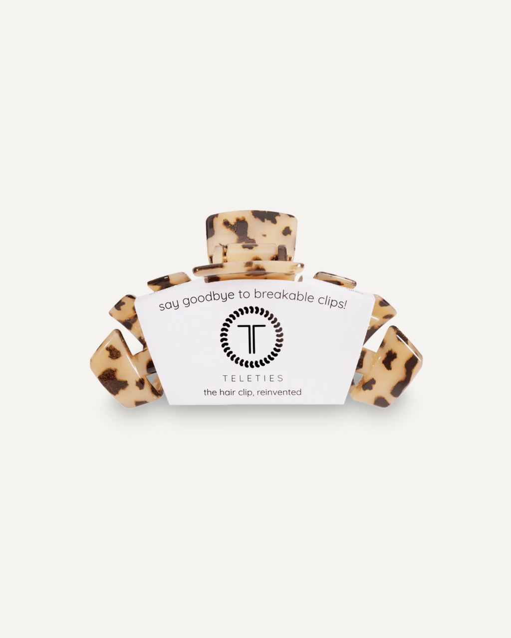 Blonde Tortoise Large Clip