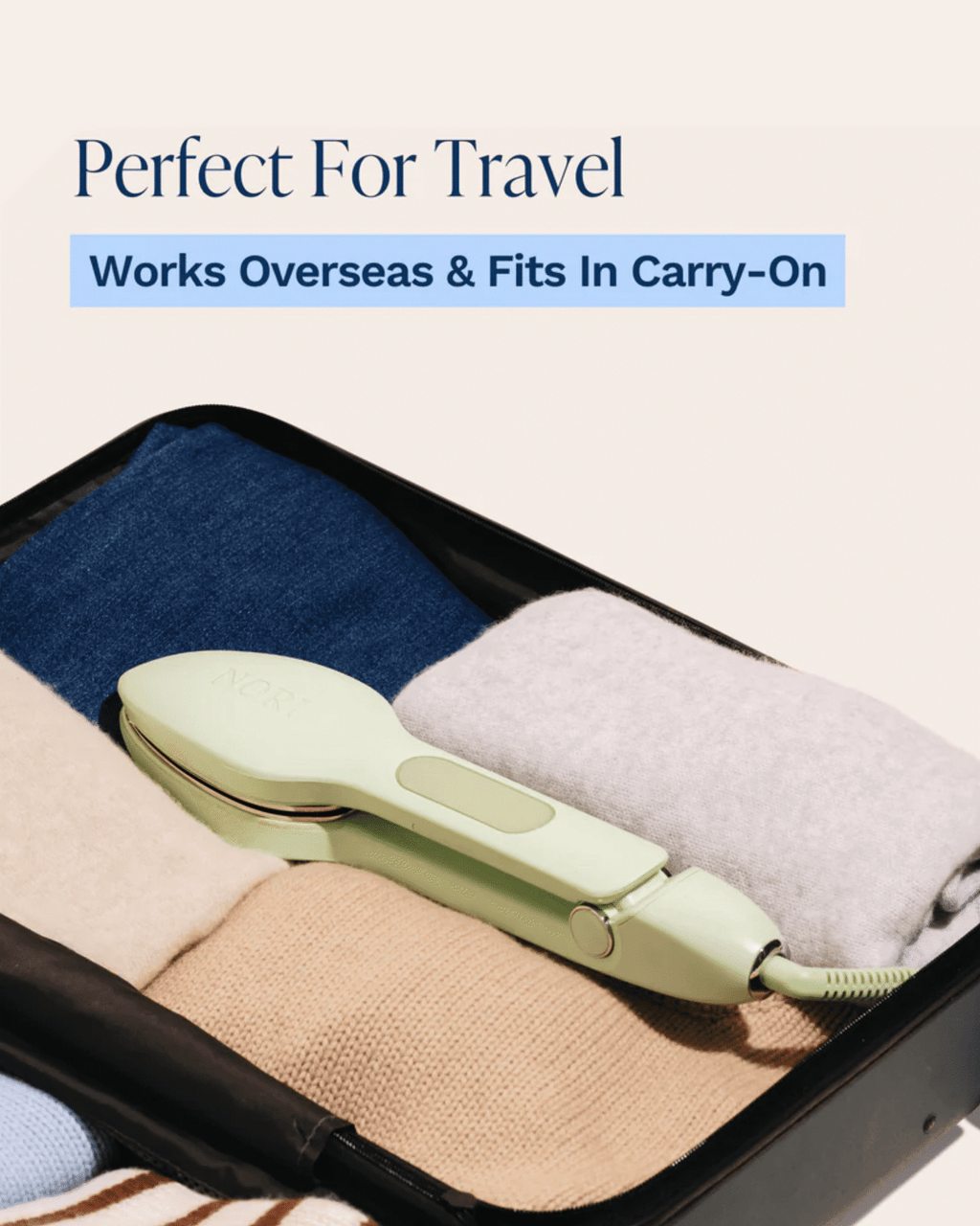 The Nori Press: 3-in-1 Steam Iron