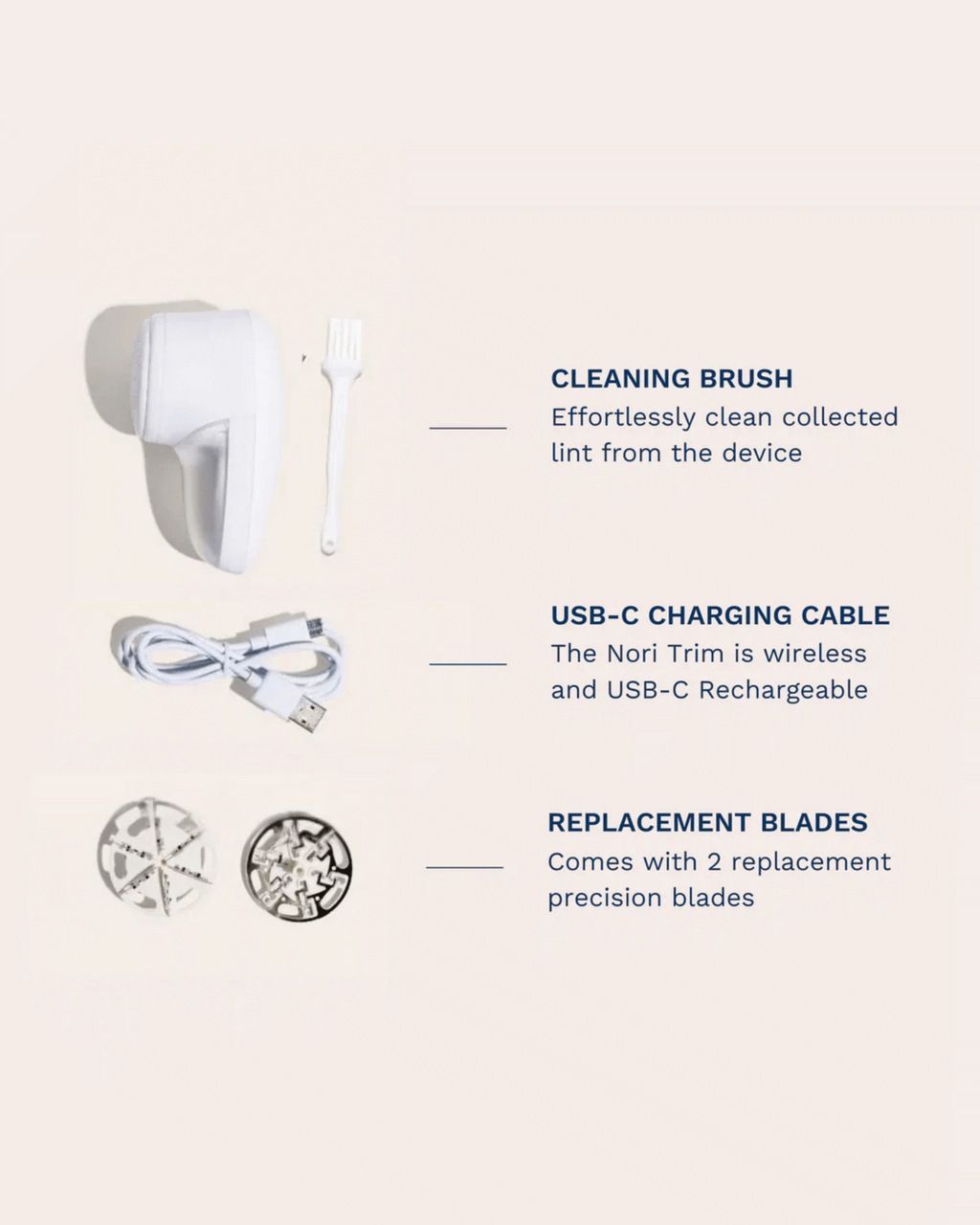 The Nori Trim Fabric Shaver