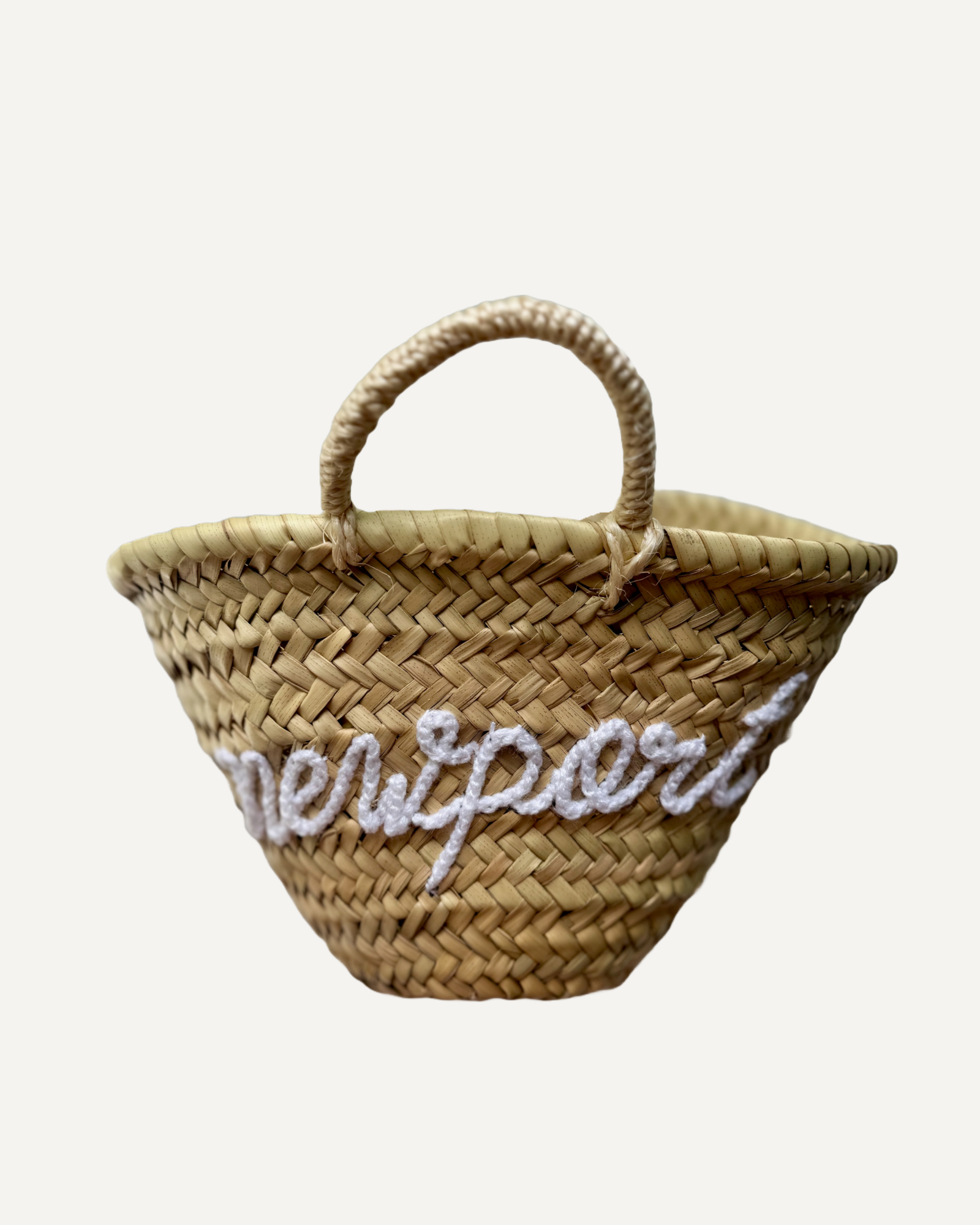 Newport Mini Straw Tote