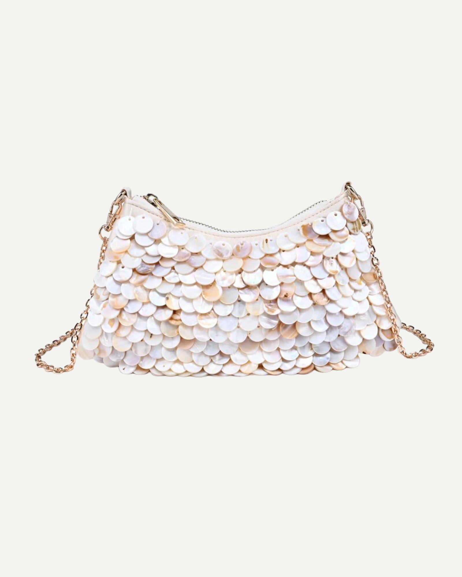 Opalite Shell Evening Bag