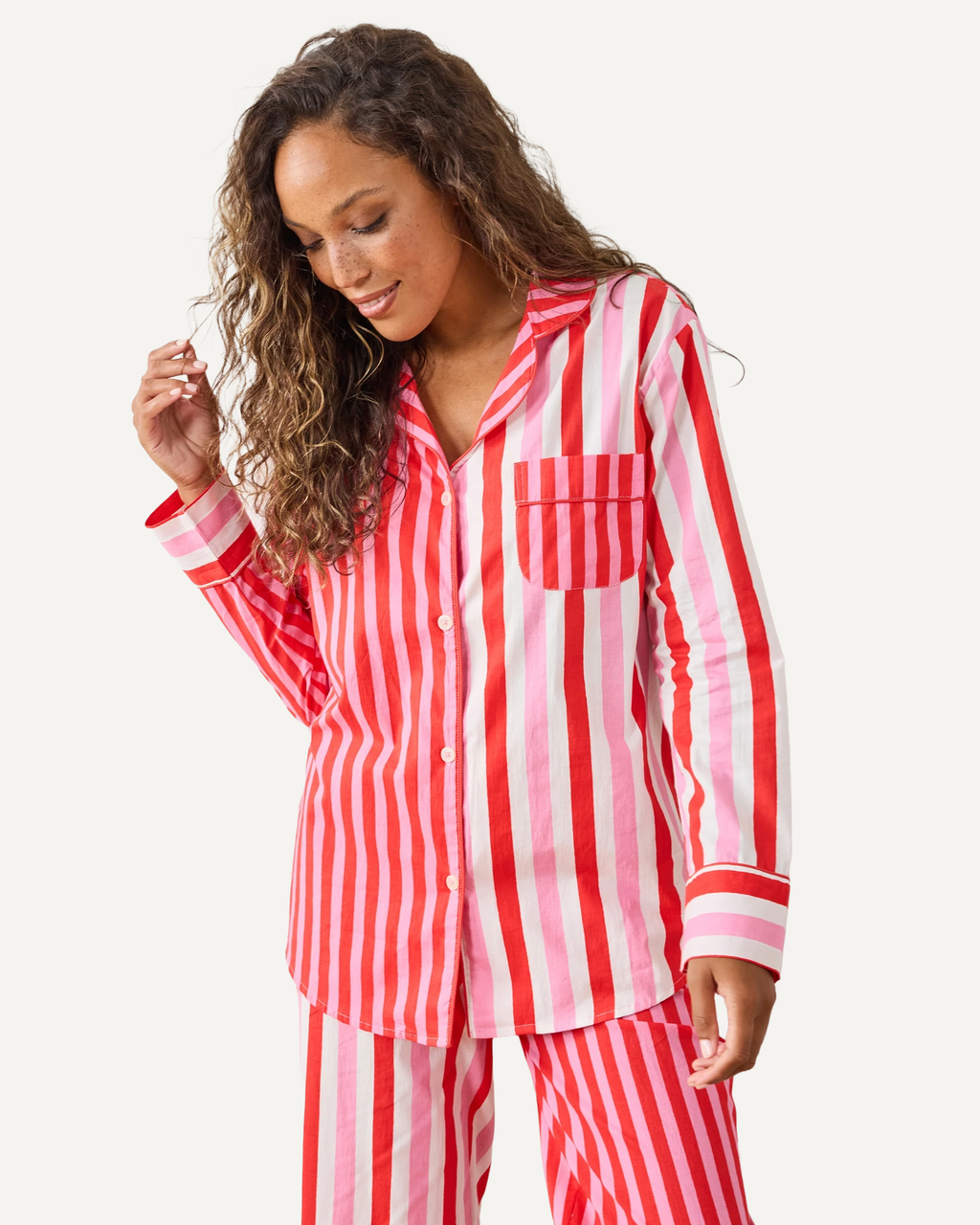 Cotton Long PJ Set