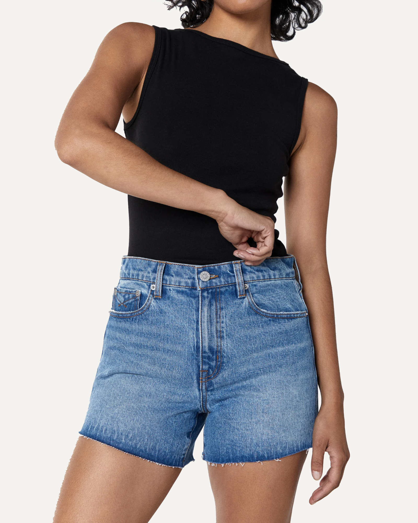 Emma 4" Denim Short