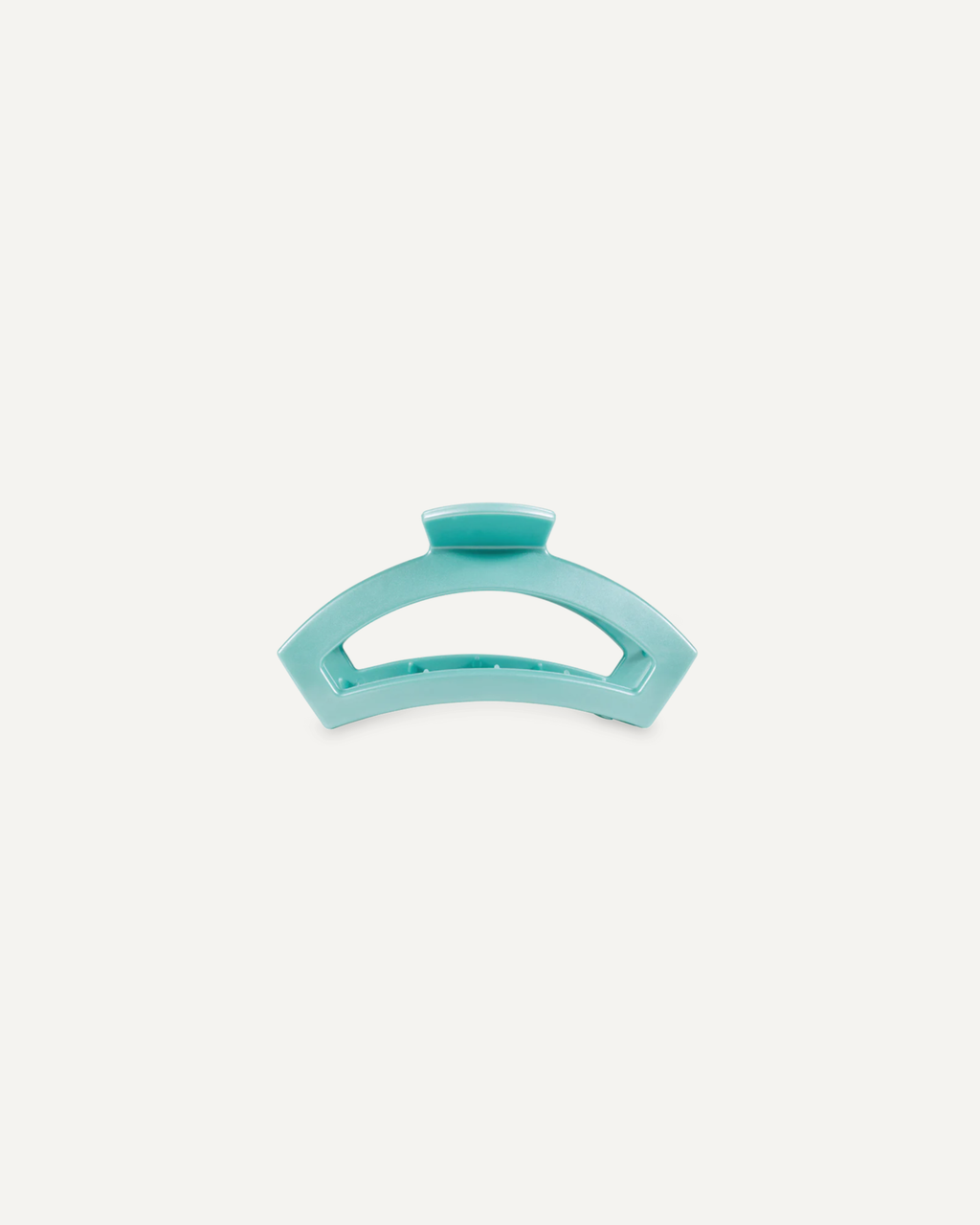 Totally Turquoise Medium Open Clip
