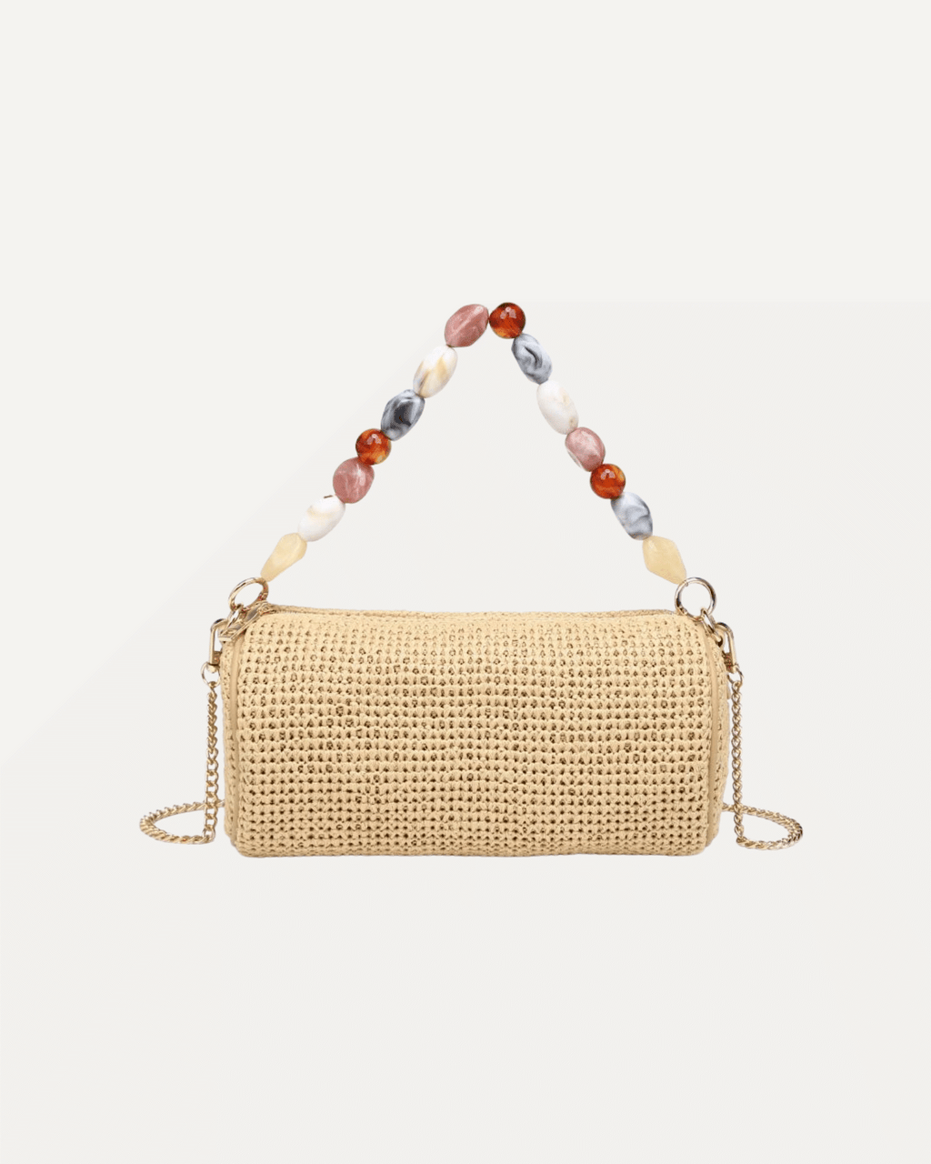 Rachel Straw Clutch