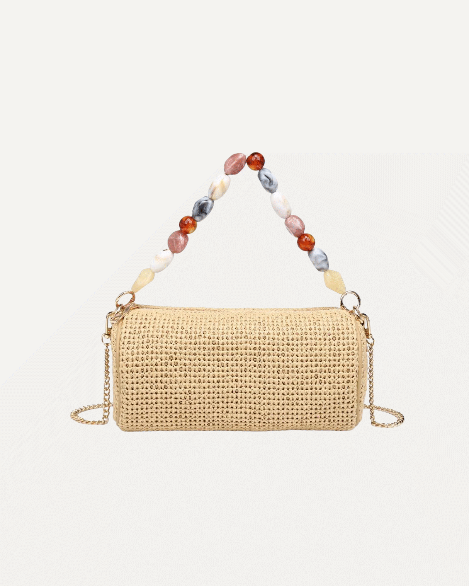 Rachel Straw Clutch