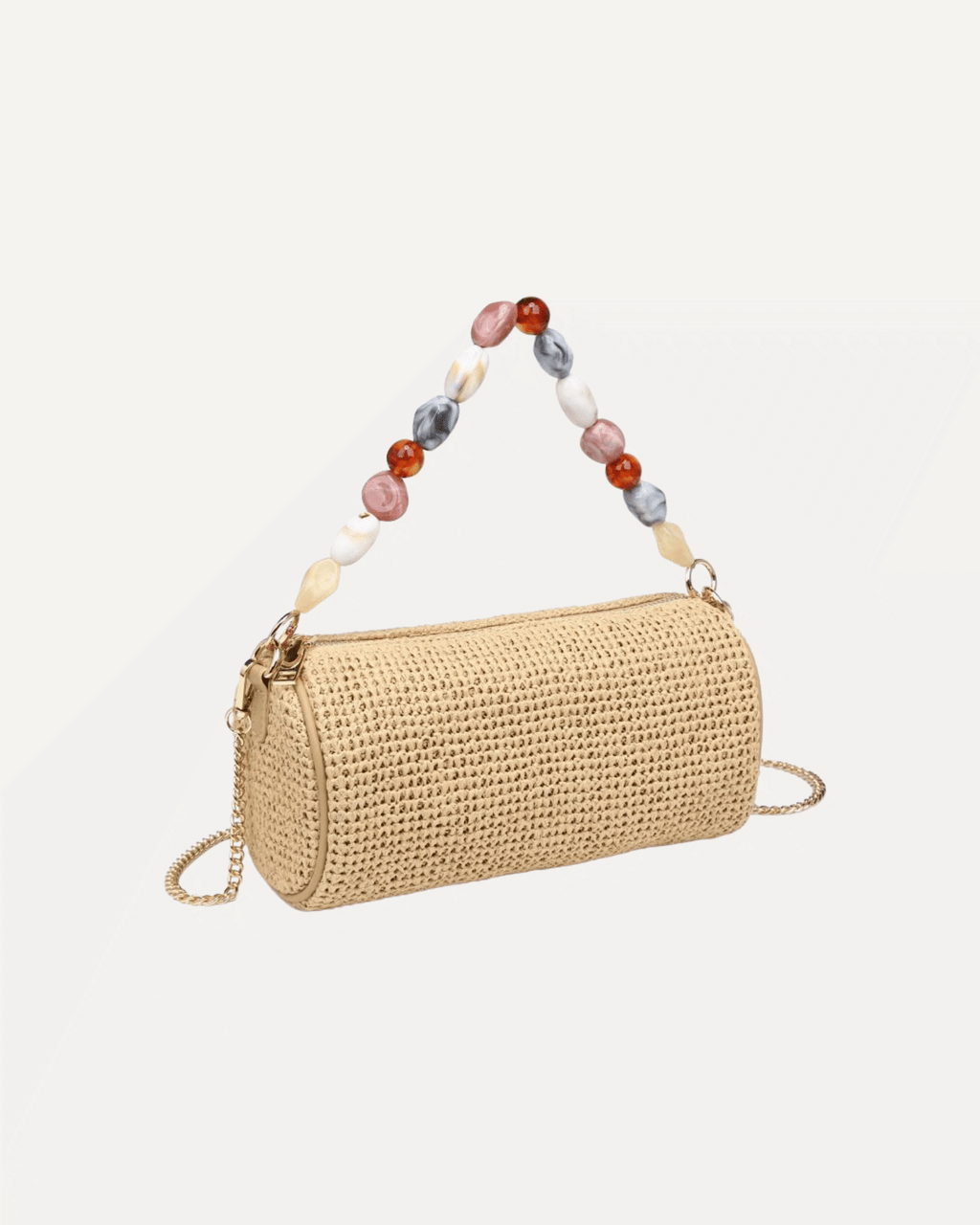 Rachel Straw Clutch