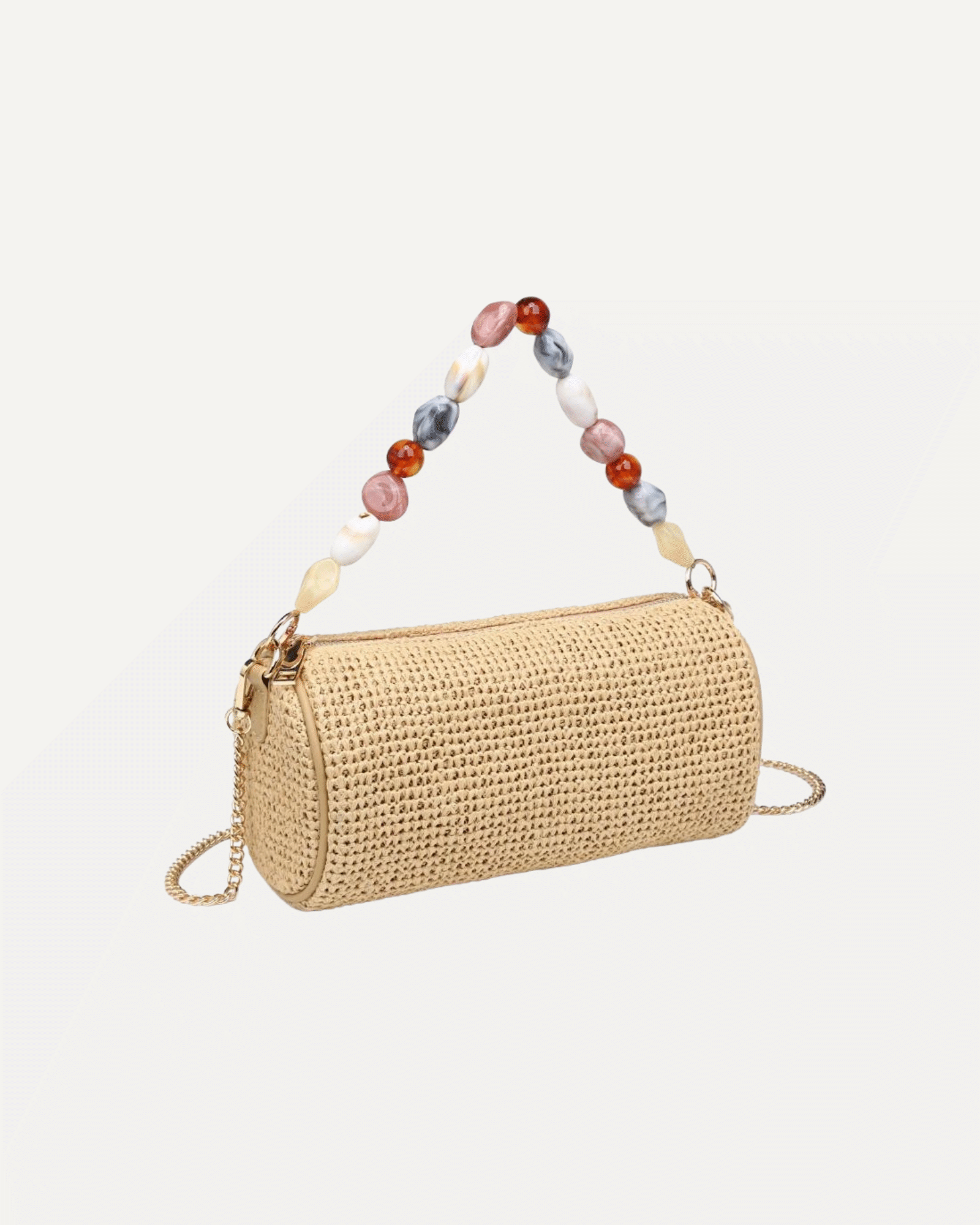 Rachel Straw Clutch