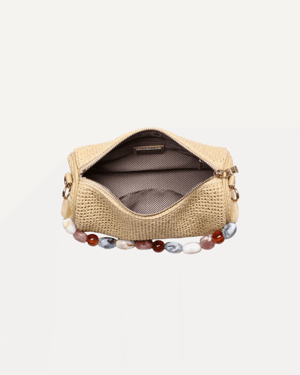 Rachel Straw Clutch