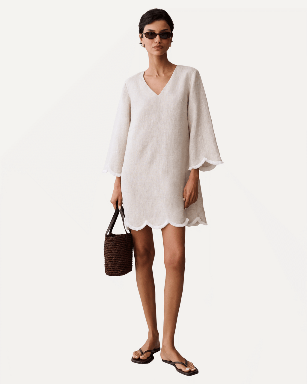 Rebekah Linen Dress
